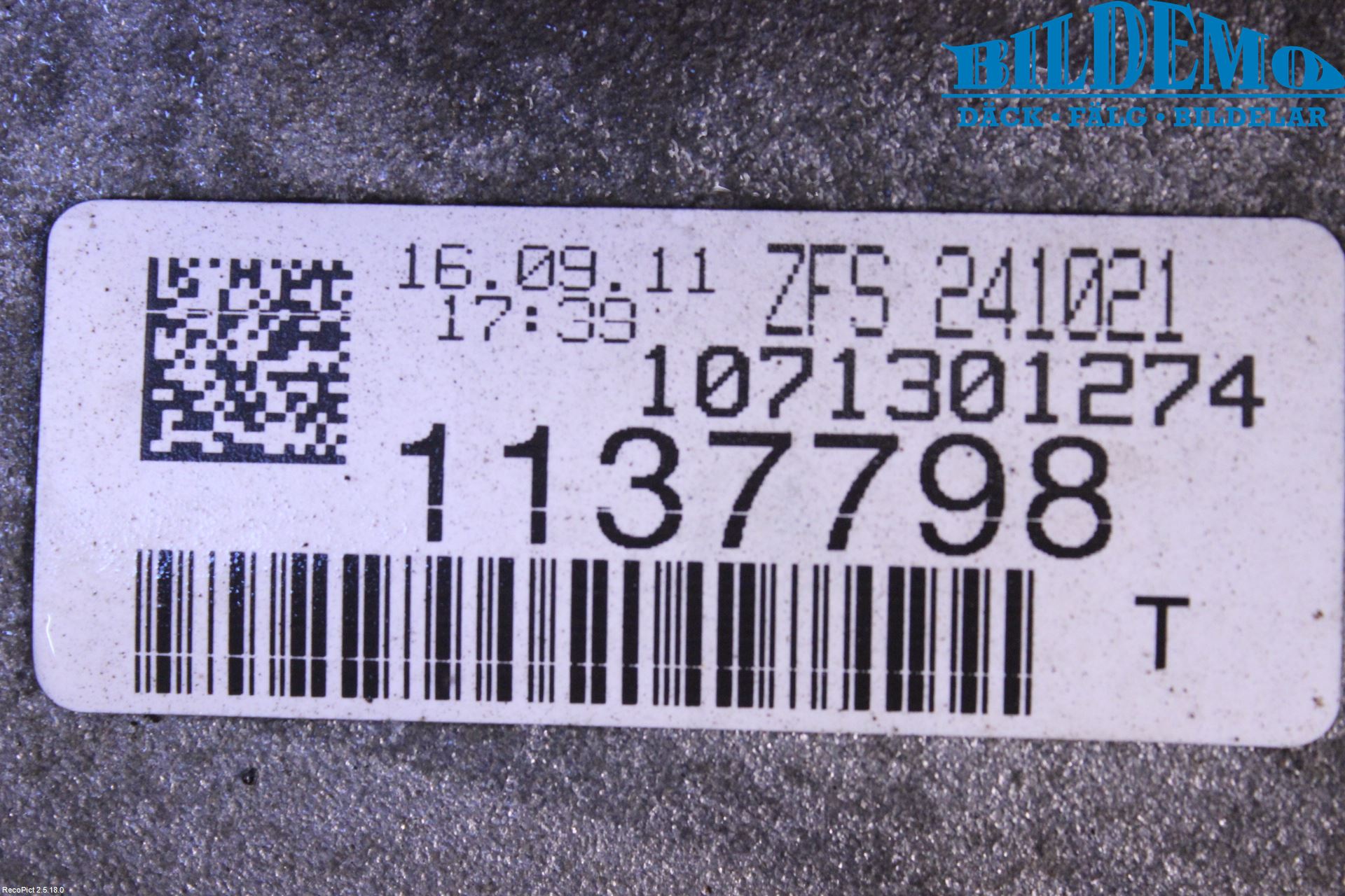BMW 3 E90/91 SED/TOU 05-12 Gearkasse Automat