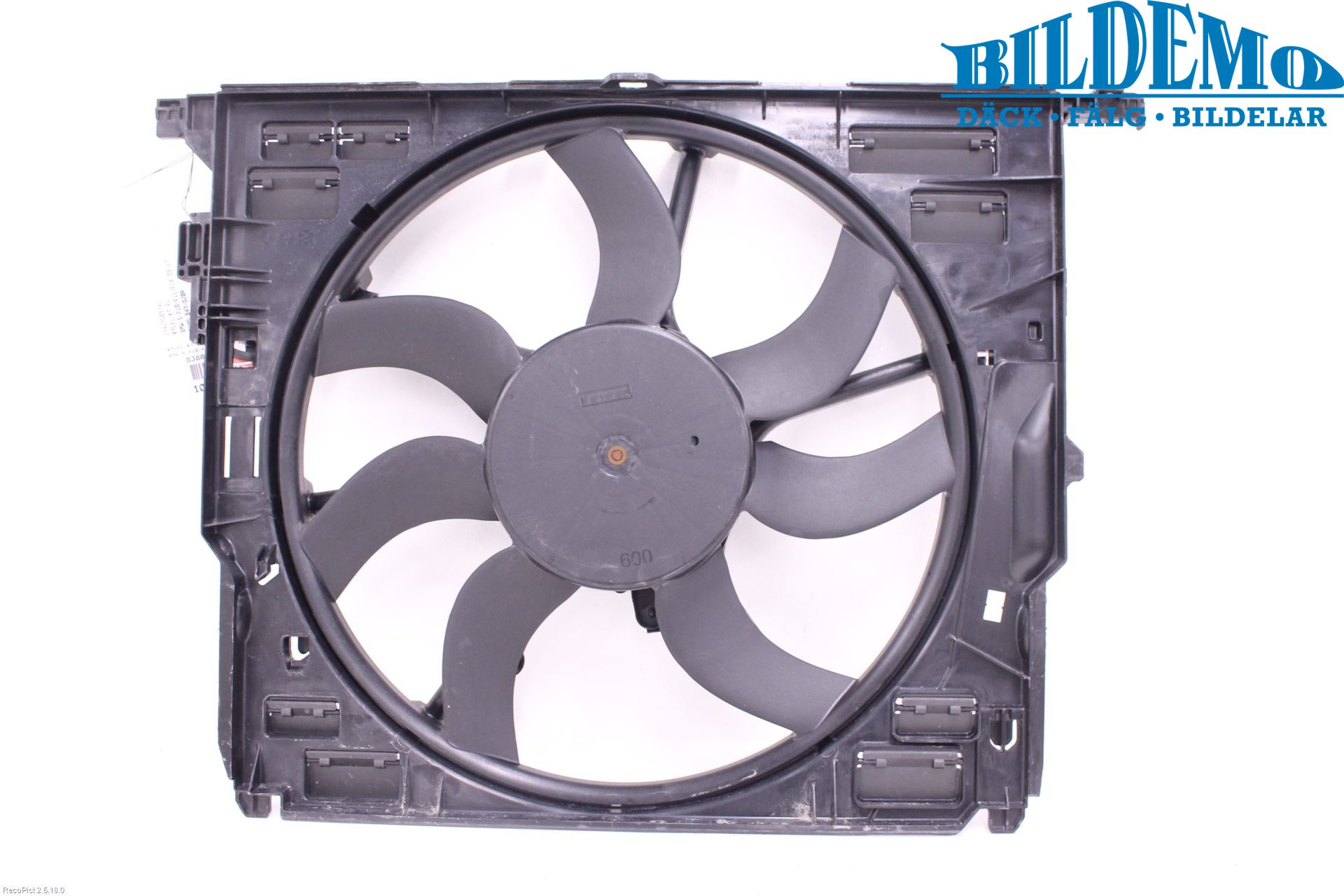 BMW 5 F10/F11/F18 09-17 Kjølevifte Elektrisk