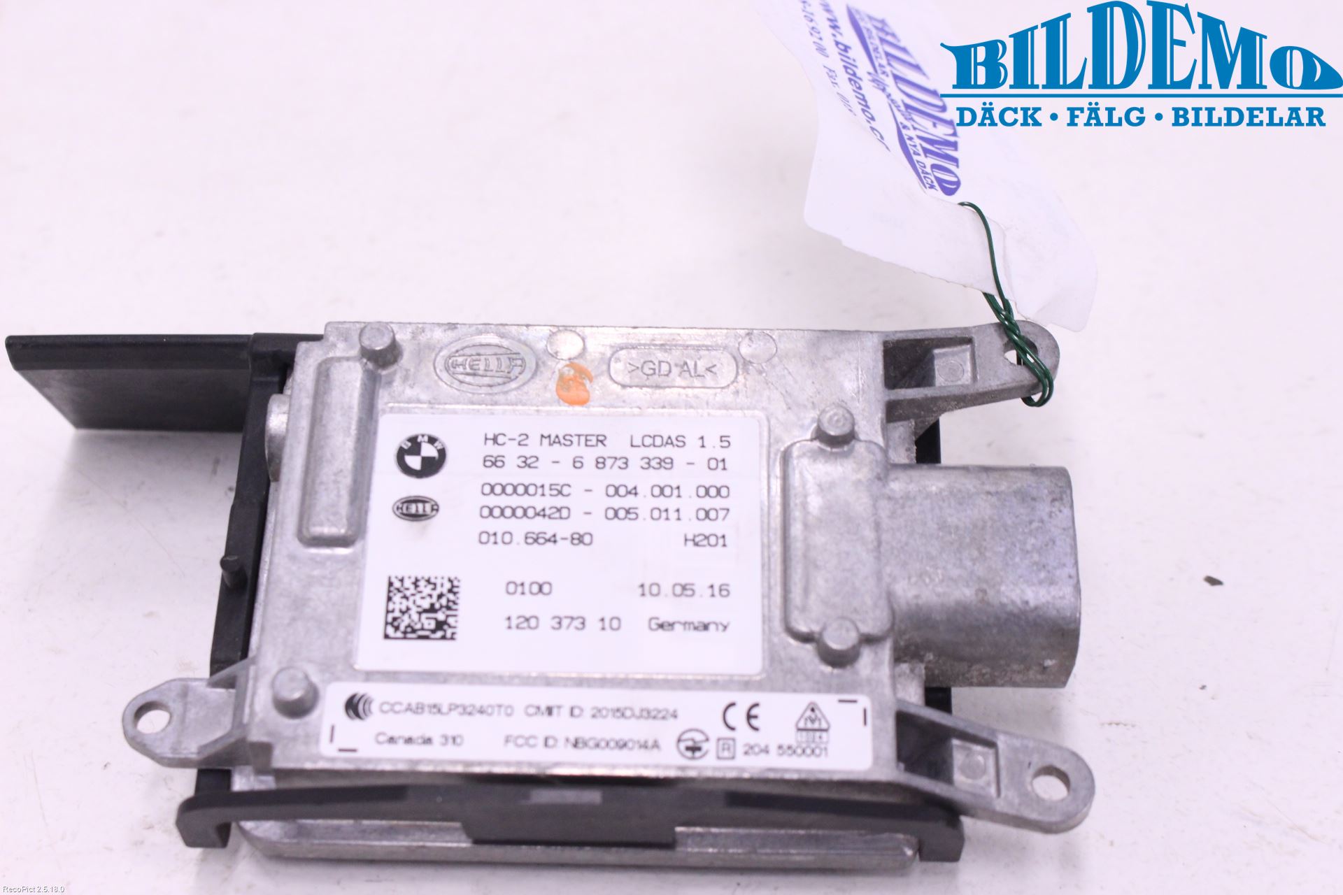 BMW 5 F10/F11/F18 09-17 Sensor Kollisjonsbeskyttelse
