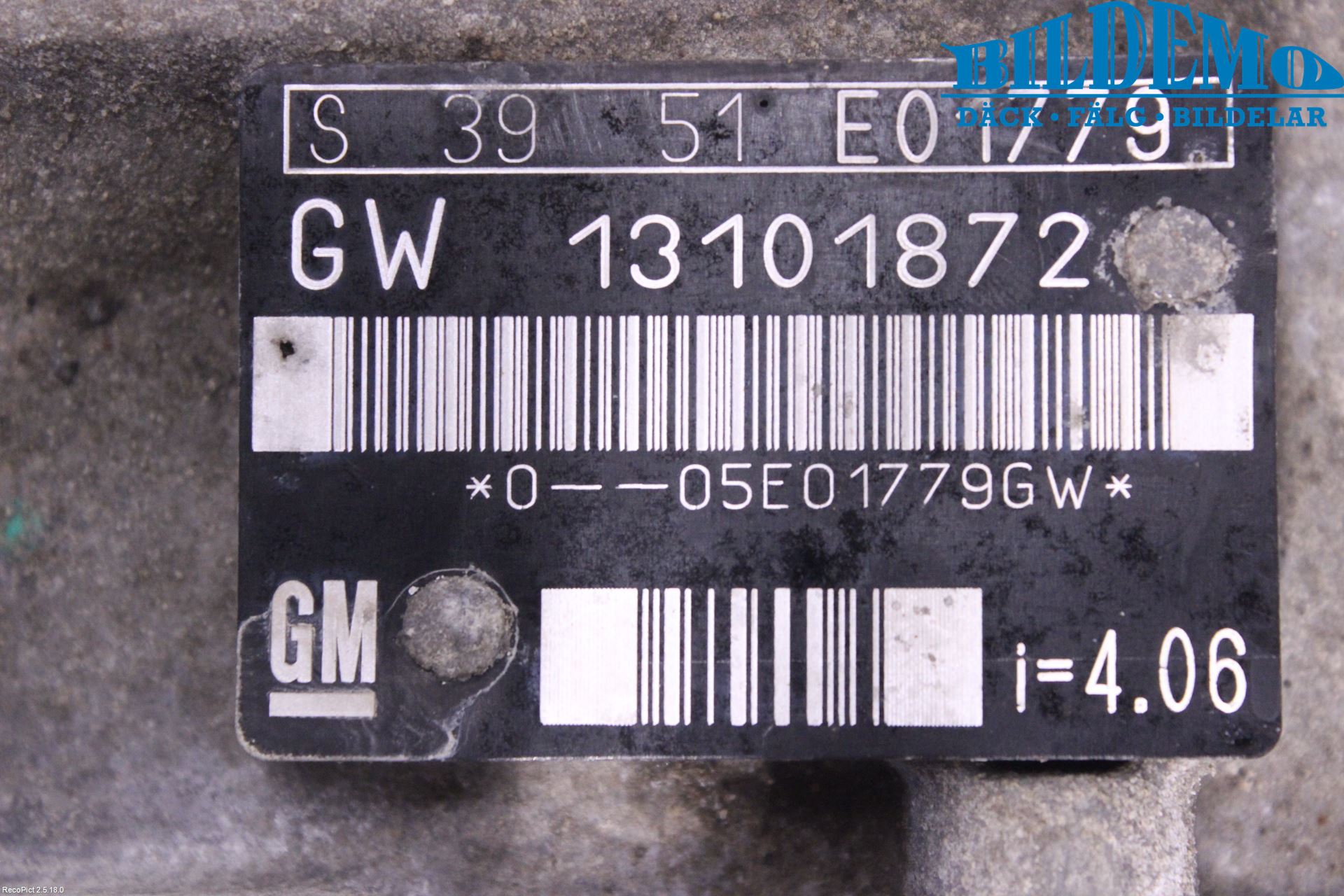 Opel VECTRA C 02-05 Gearkasse 5 Trinn