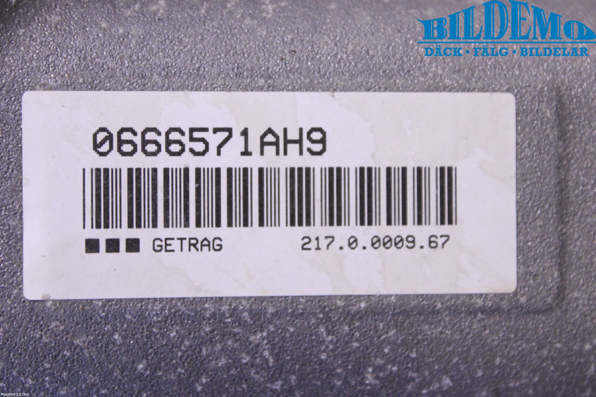 BMW 3 E90/91 SED/TOU 05-12 Gearkasse 6 Trinn
