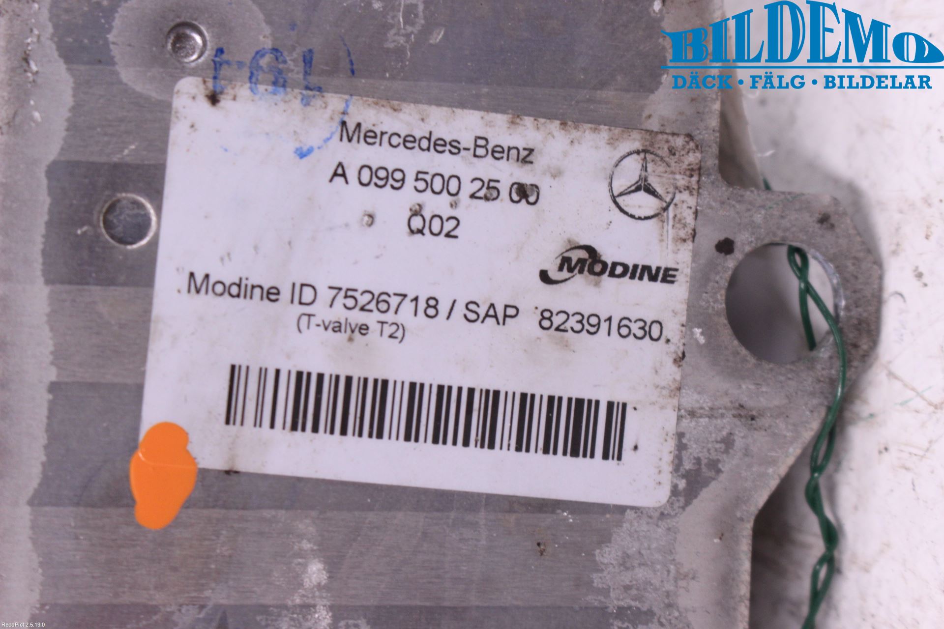Mercedes-Benz MB GLC-KLASS (X253/C253) 15-22 Radiator Oljekjøler Automatgea
