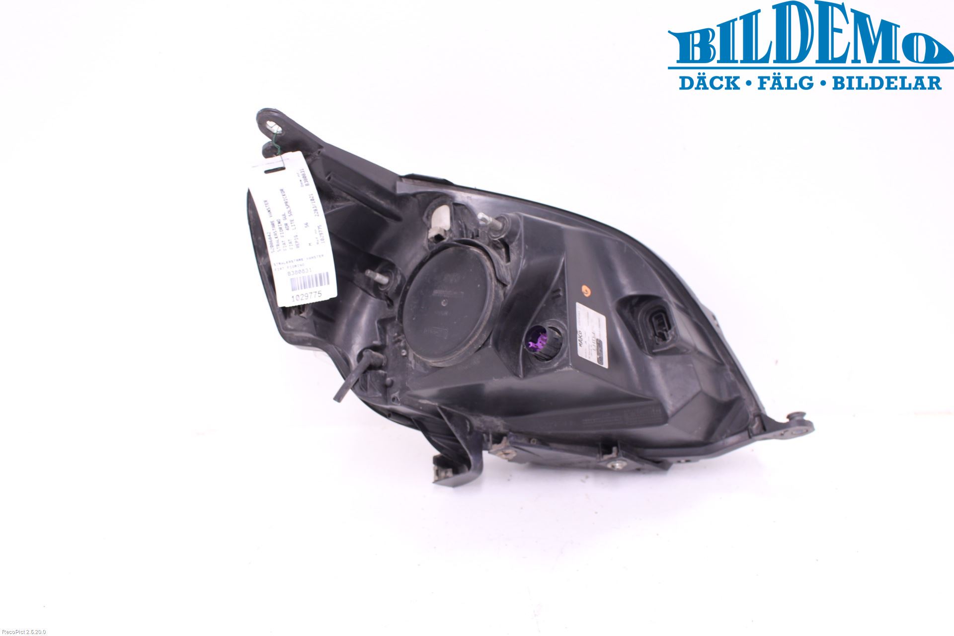 Fiat FIORINO Frontlykt Venstre