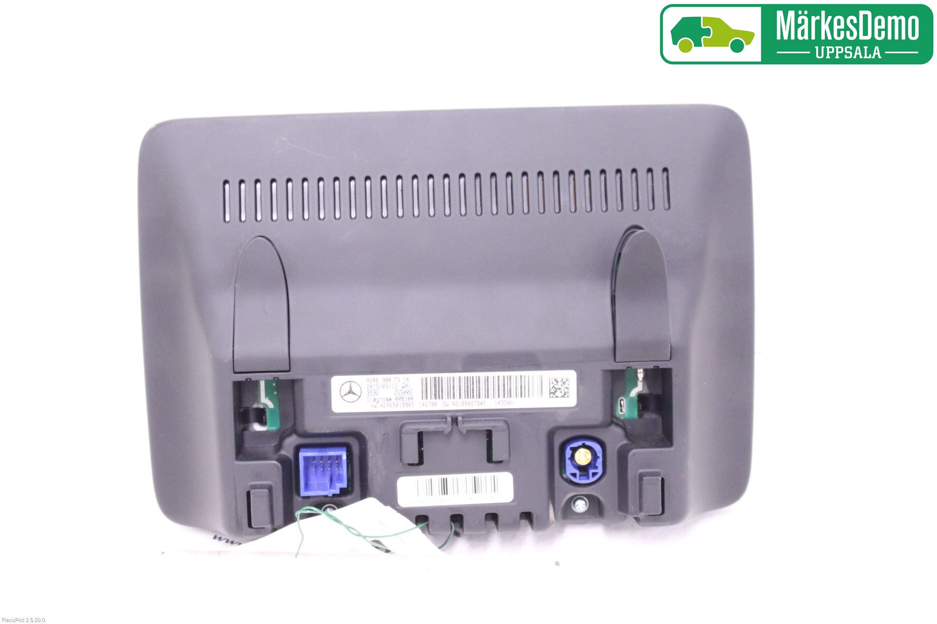 Mercedes-Benz MB B-KLASS (W246/W242) 12-19 Instr Skjerm Dvd-Gps-Ac-Tlf