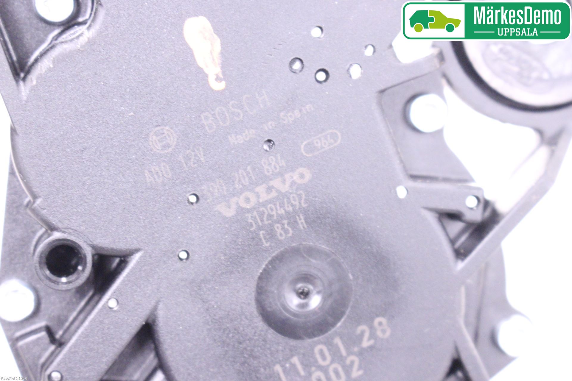 Volvo V60 11-13 Viskermotor Bakluke
