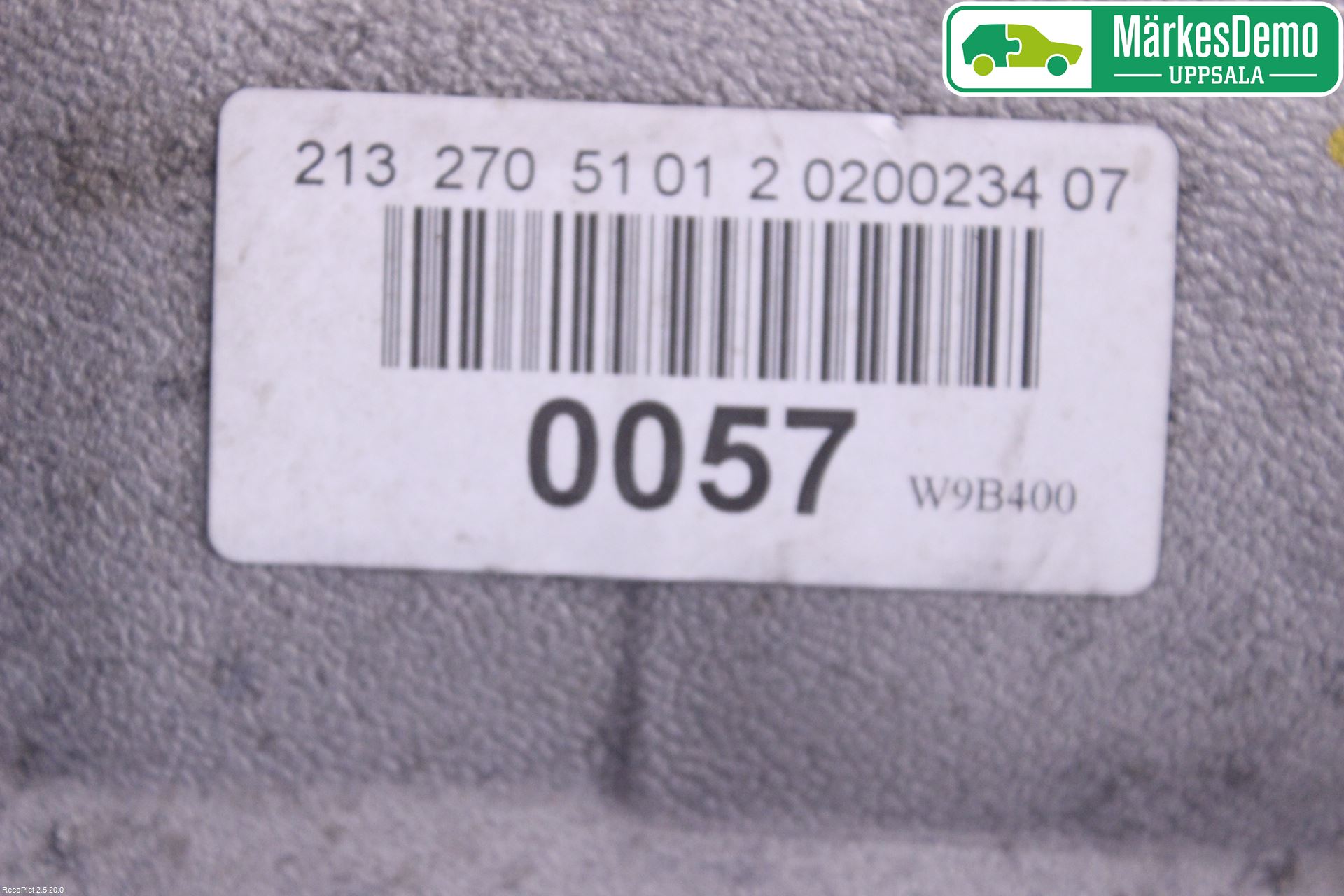 Mercedes-Benz MB E-KLASS (W213) 16-23 Gearkasse Automat