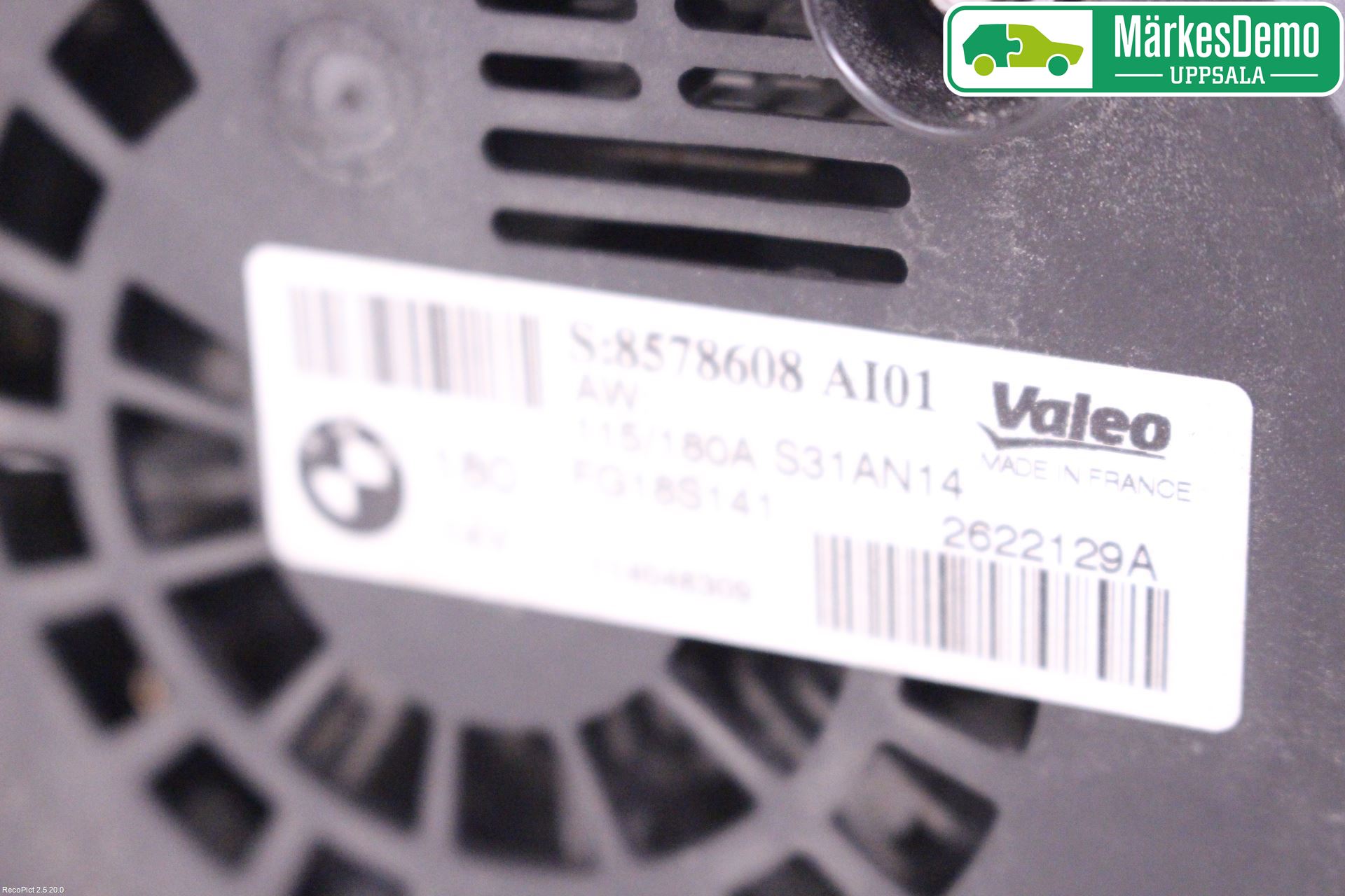 BMW 3 F30/F31/F80 12-19 Dynamo