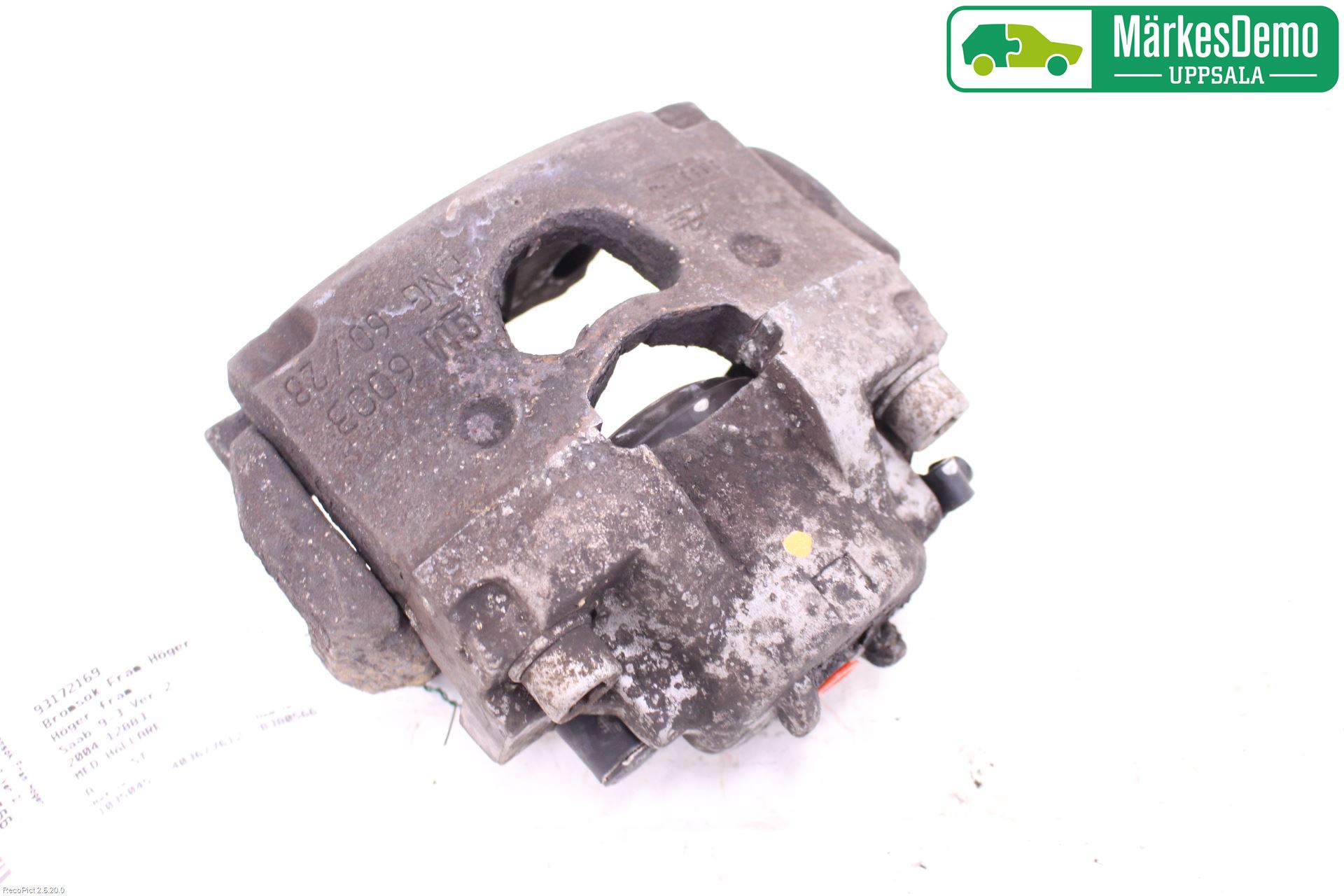 Saab 9-3 VER 2 Bremsecaliper Foran Høyre