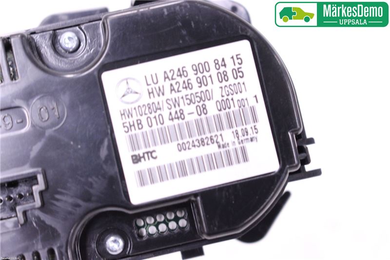 Mercedes-Benz MB CLA-KLASS (C117/X117) 13-19 Varme Ac Betjening-Display