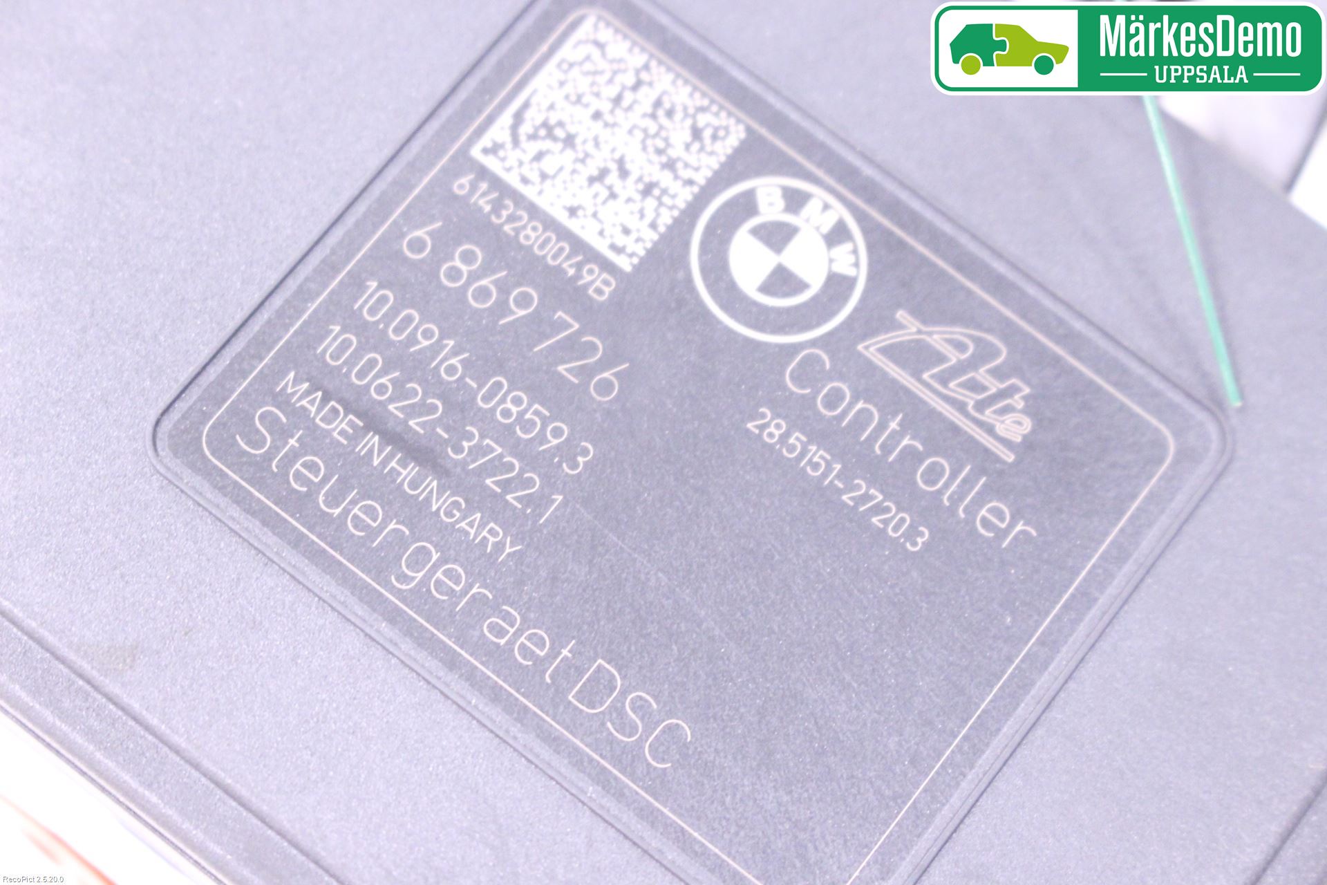 BMW 3 F30/F31/F80 12-19 Abs Hydraulikkaggregat