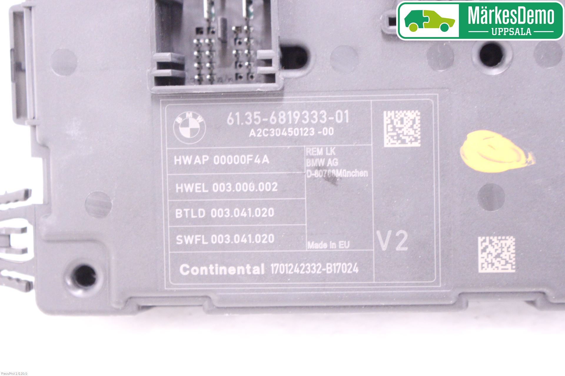 BMW 3 F30/F31/F80 12-19 Styreenhet Øvrig