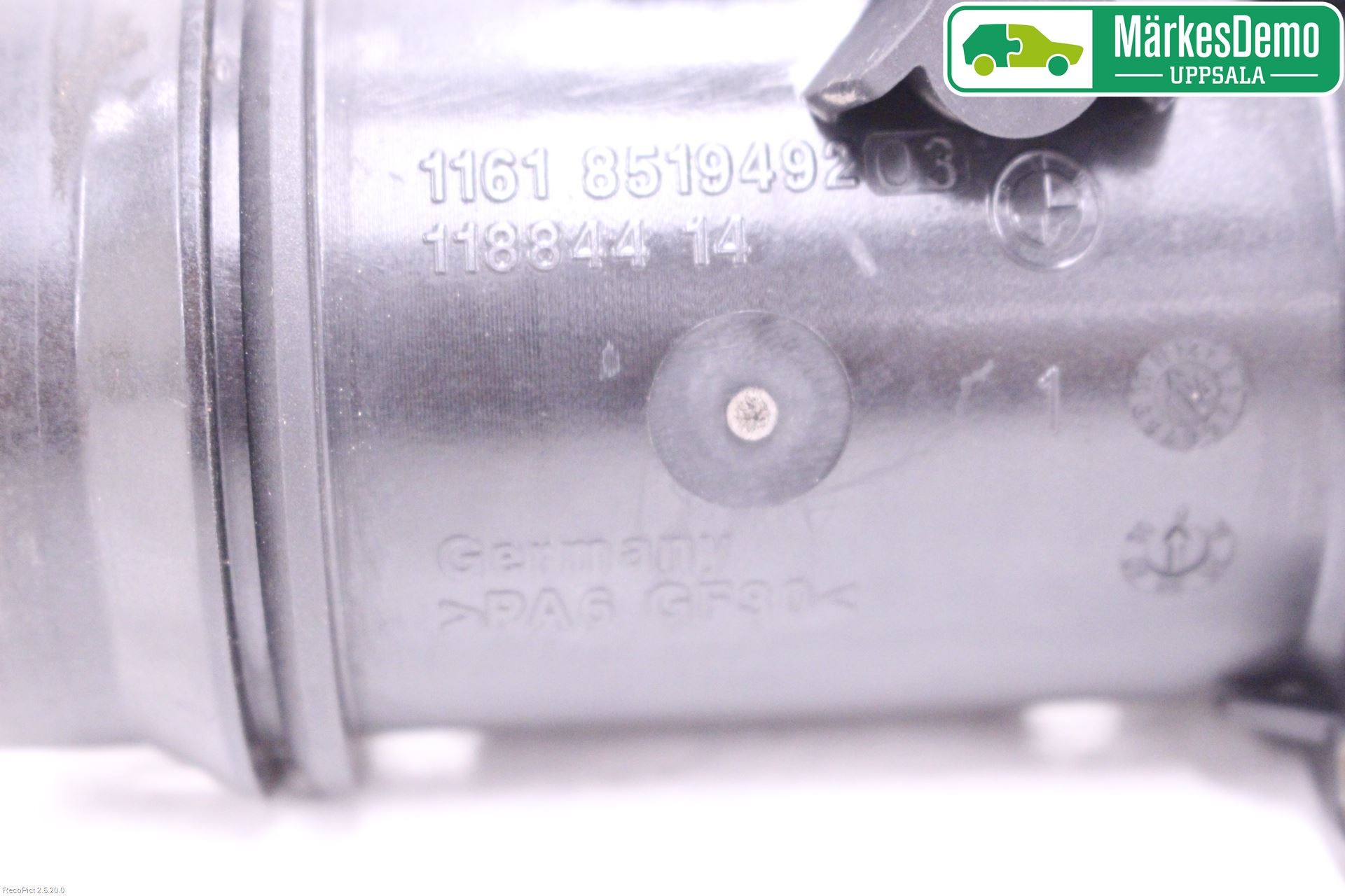BMW 3 F30/F31/F80 12-19 Intercooler Rør-Slange
