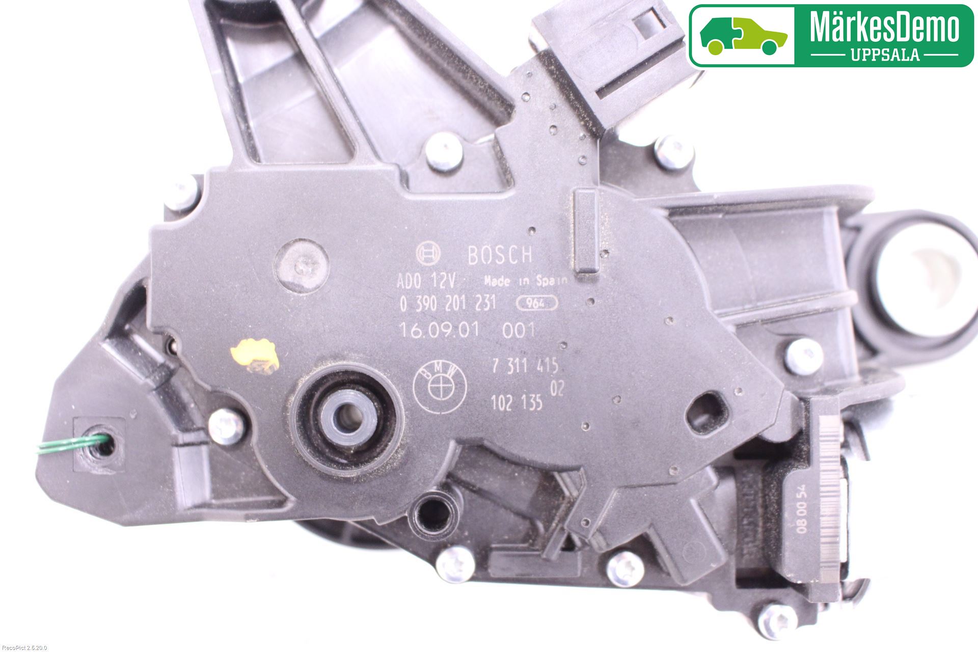BMW 5 F10/F11/F18 09-17 Viskermotor Bakluke