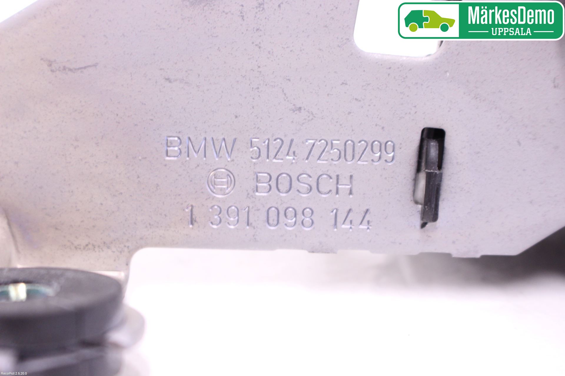 BMW 5 F10/F11/F18 09-17 Bakluke-Lokk Låsekasse