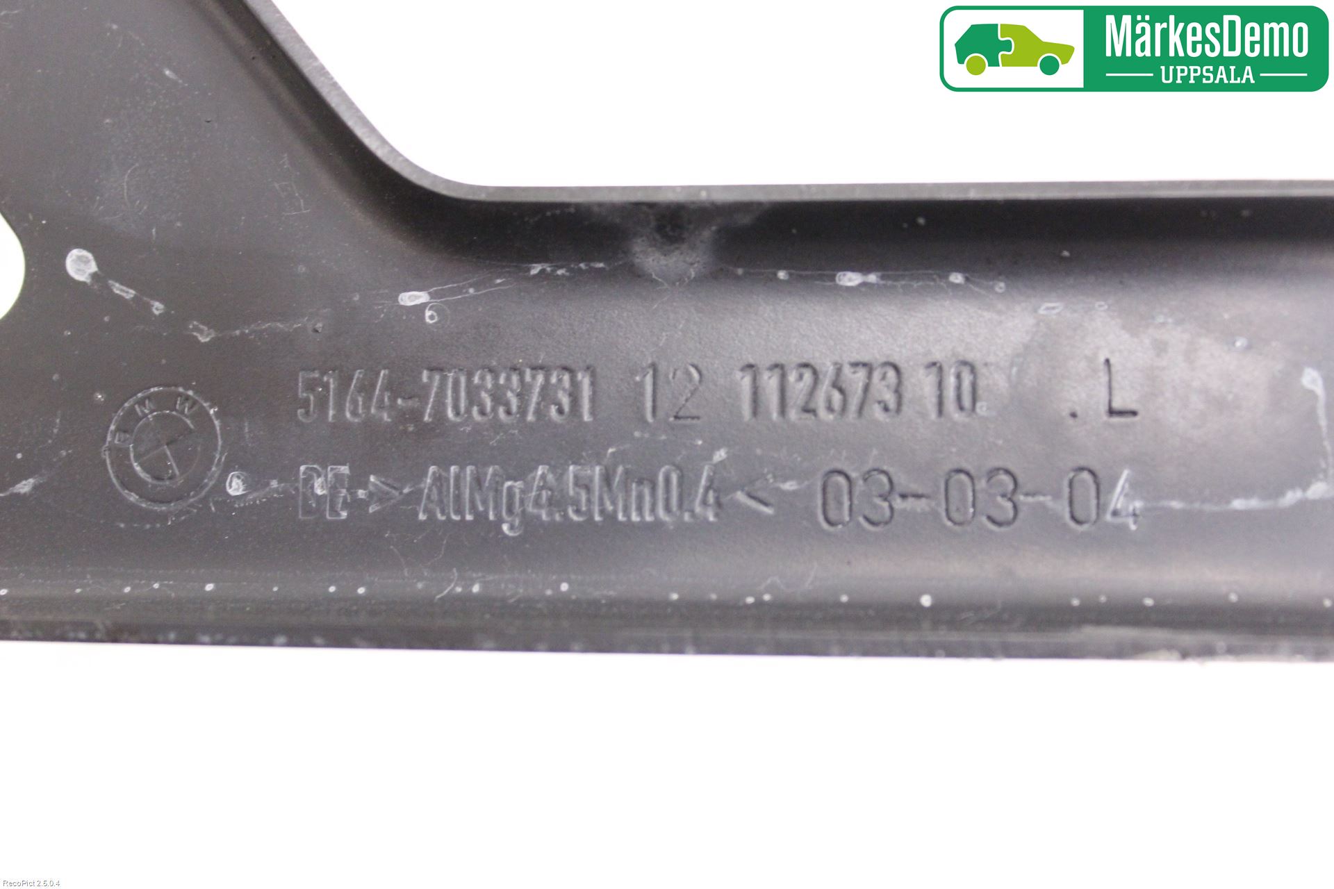 BMW 5 E60/61 Sed/Tou 02-10 Frontlykt Ramme V Lyktering