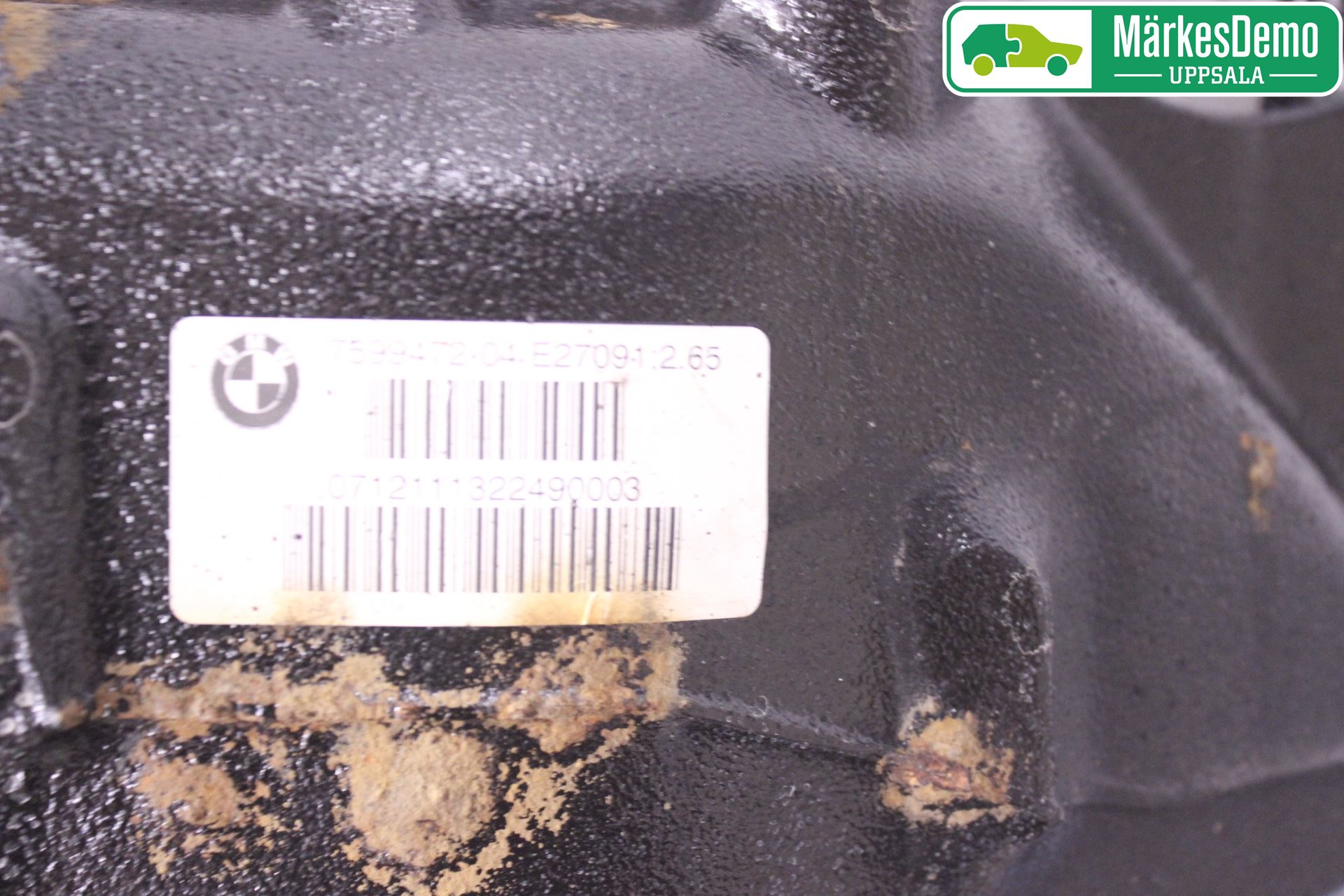BMW 1 F20/F21 11-19 Bakaksel Kardang Bak -Diff