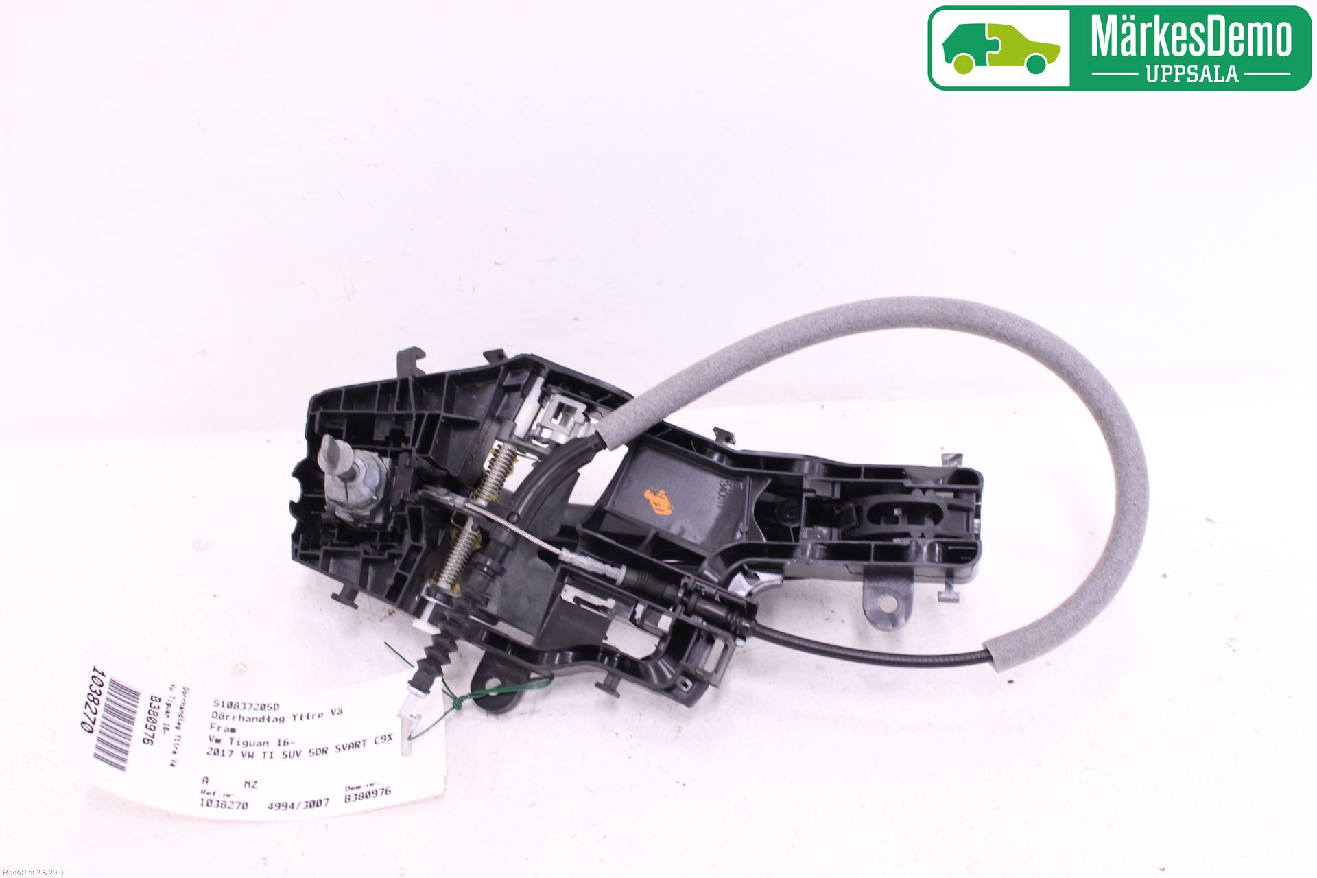 Volkswagen VW TIGUAN 16-24 Dørhandtak Ytre Venstre