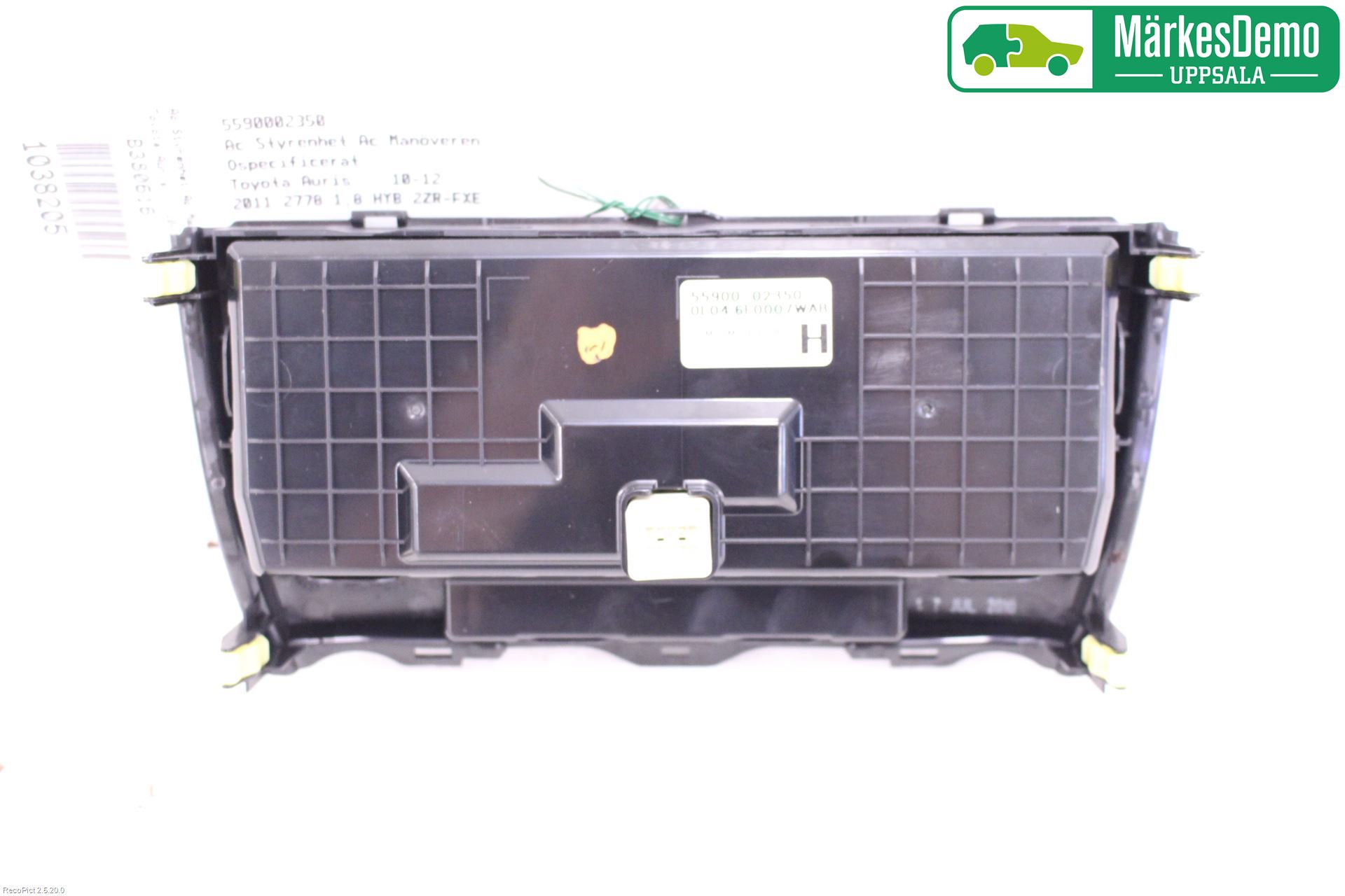 Toyota AURIS 10-12 Varme Ac Betjening-Display