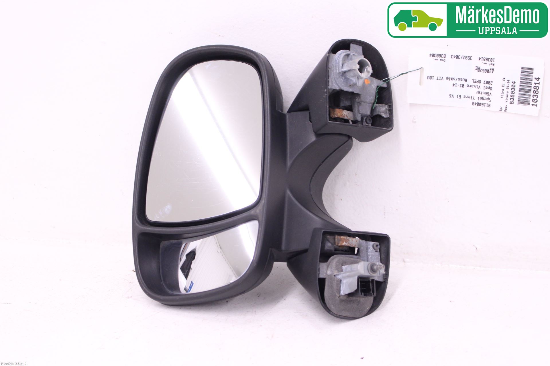 Opel VIVARO 01-14 Speil V M-El Justering