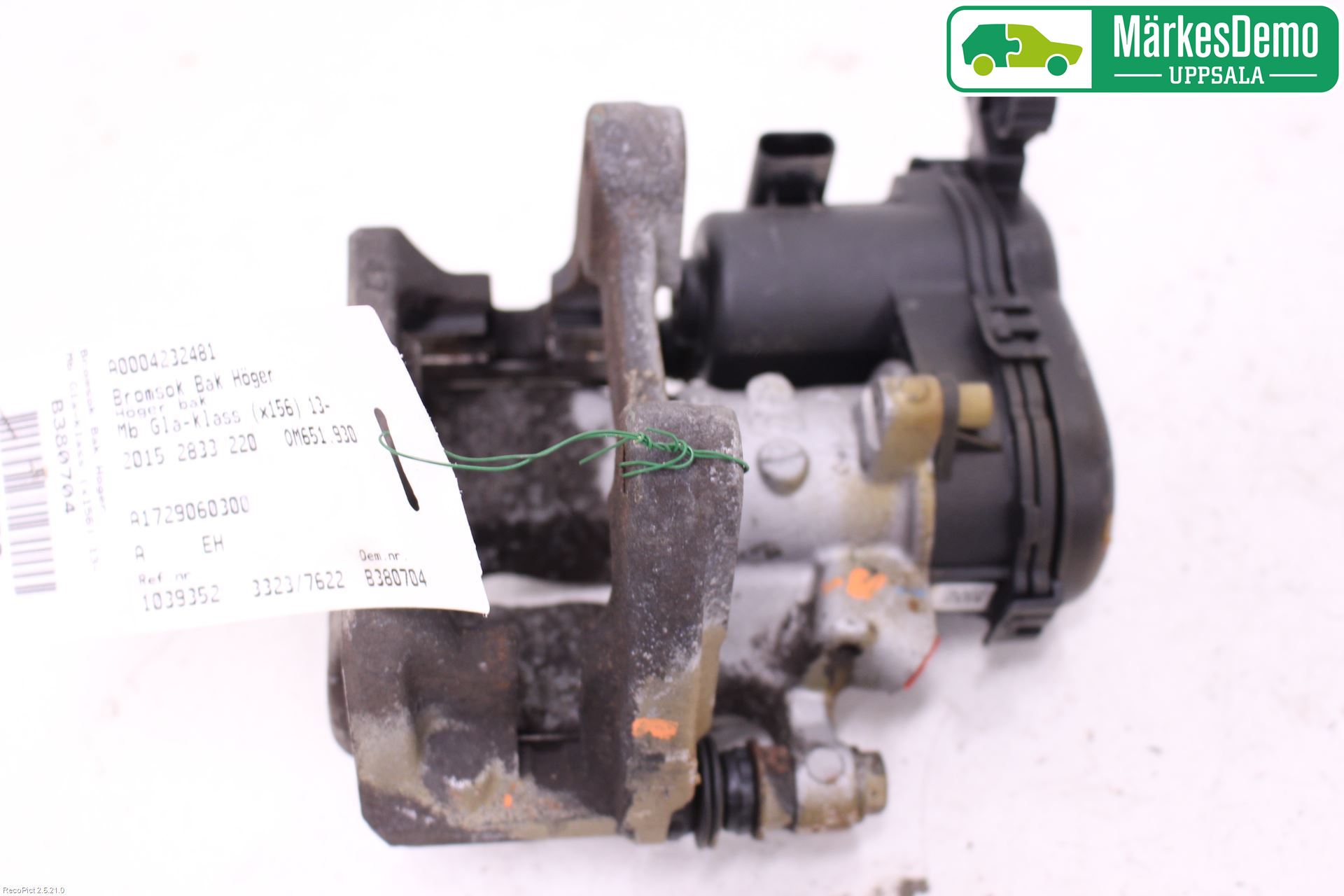 Mercedes-Benz MB GLA-KLASS (X156) 13-20 Bremsecaliper Bak Høyre