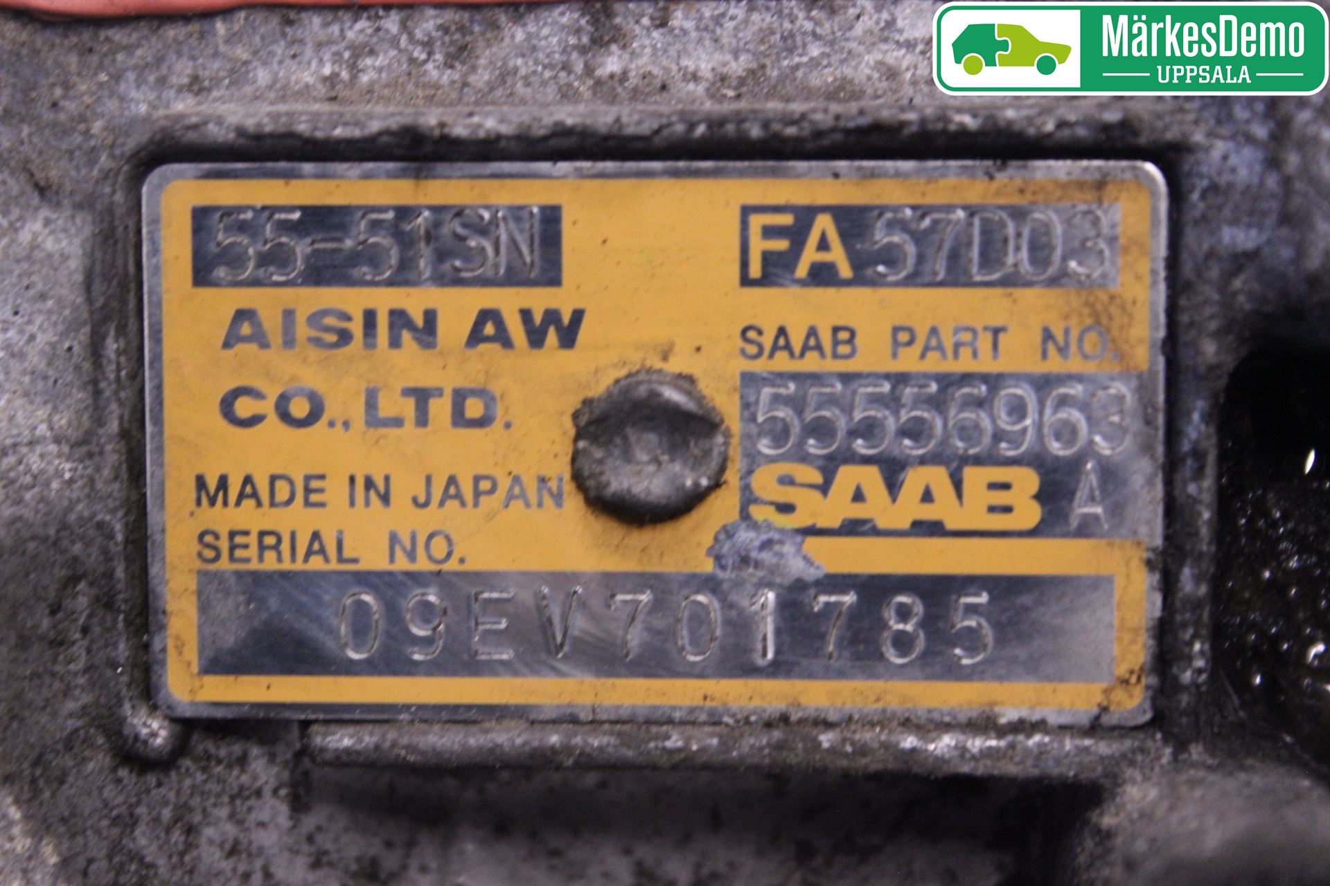 Saab 9-5     06-10 Gearkasse Automat