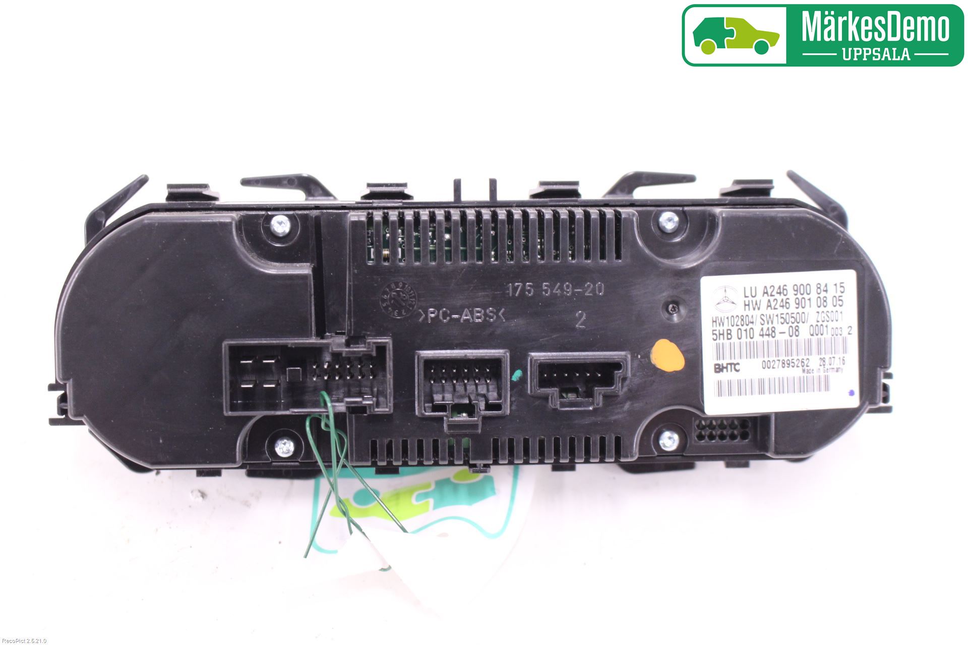 Mercedes-Benz MB CLA-KLASS (C117/X117) 13-19 Varme Ac Betjening-Display