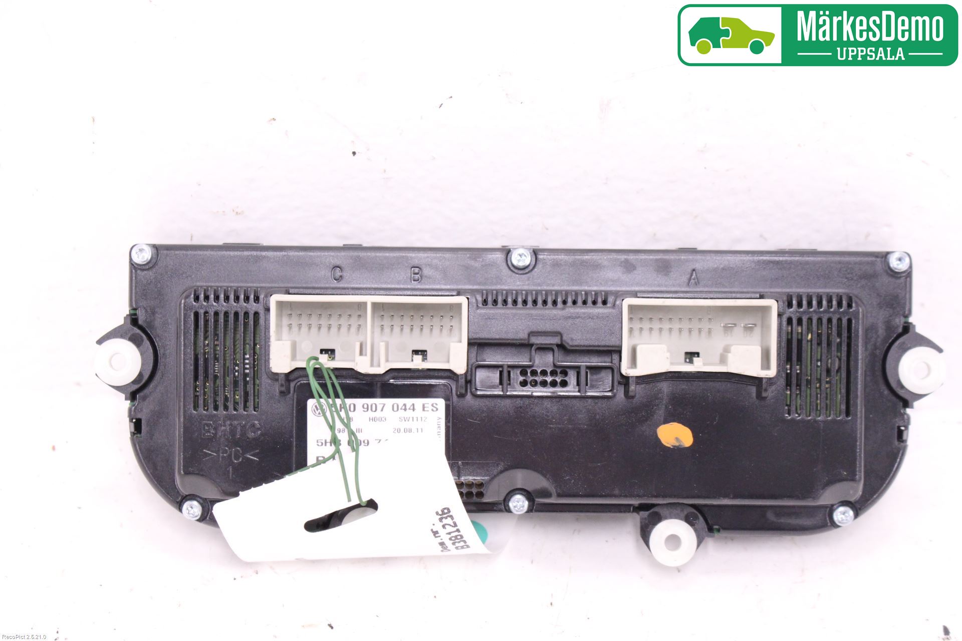 Volkswagen VW GOLF VI 09-13 Varme Ac Betjening-Display