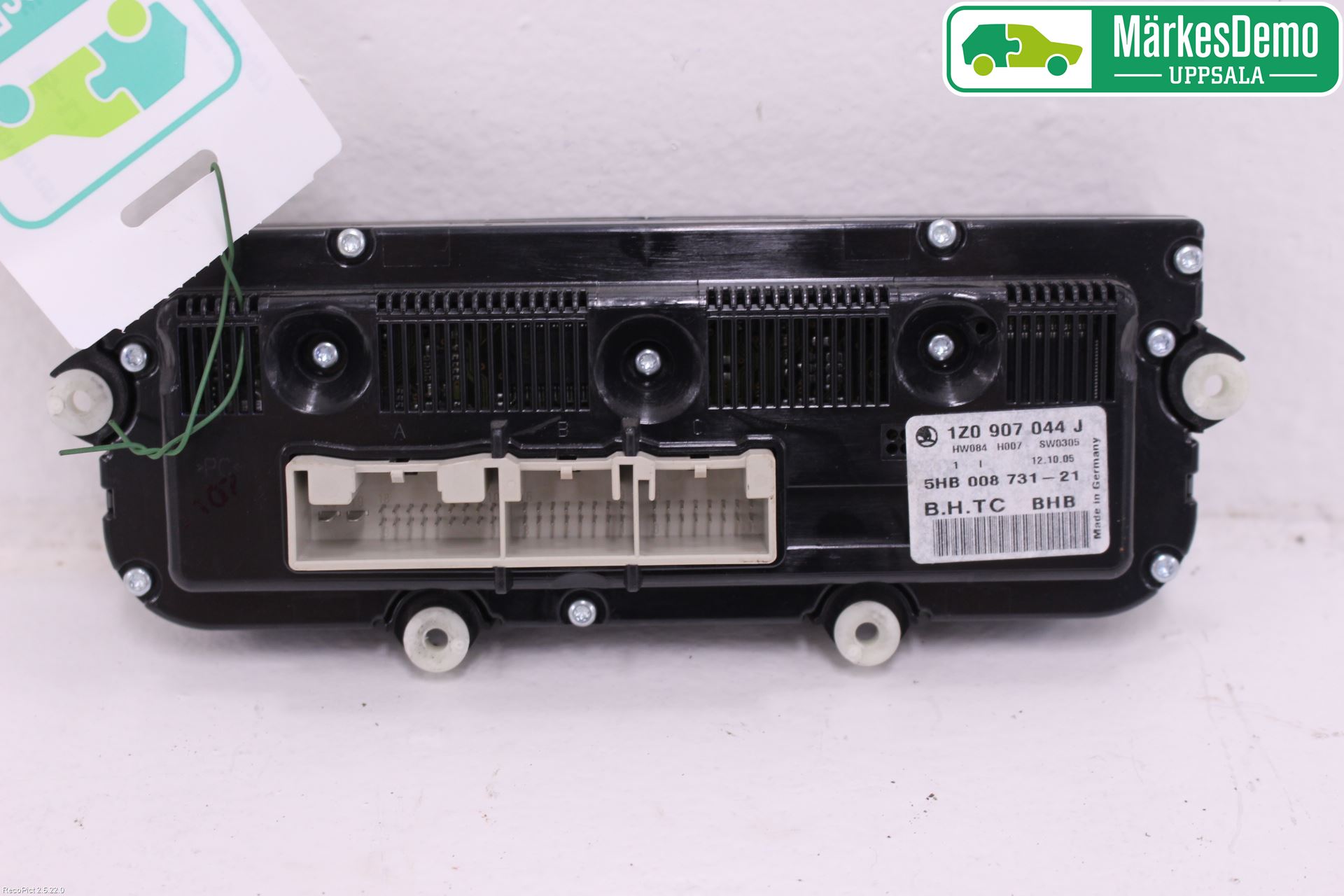 Skoda OCTAVIA (1Z) 05-13 Varme Ac Betjening-Display