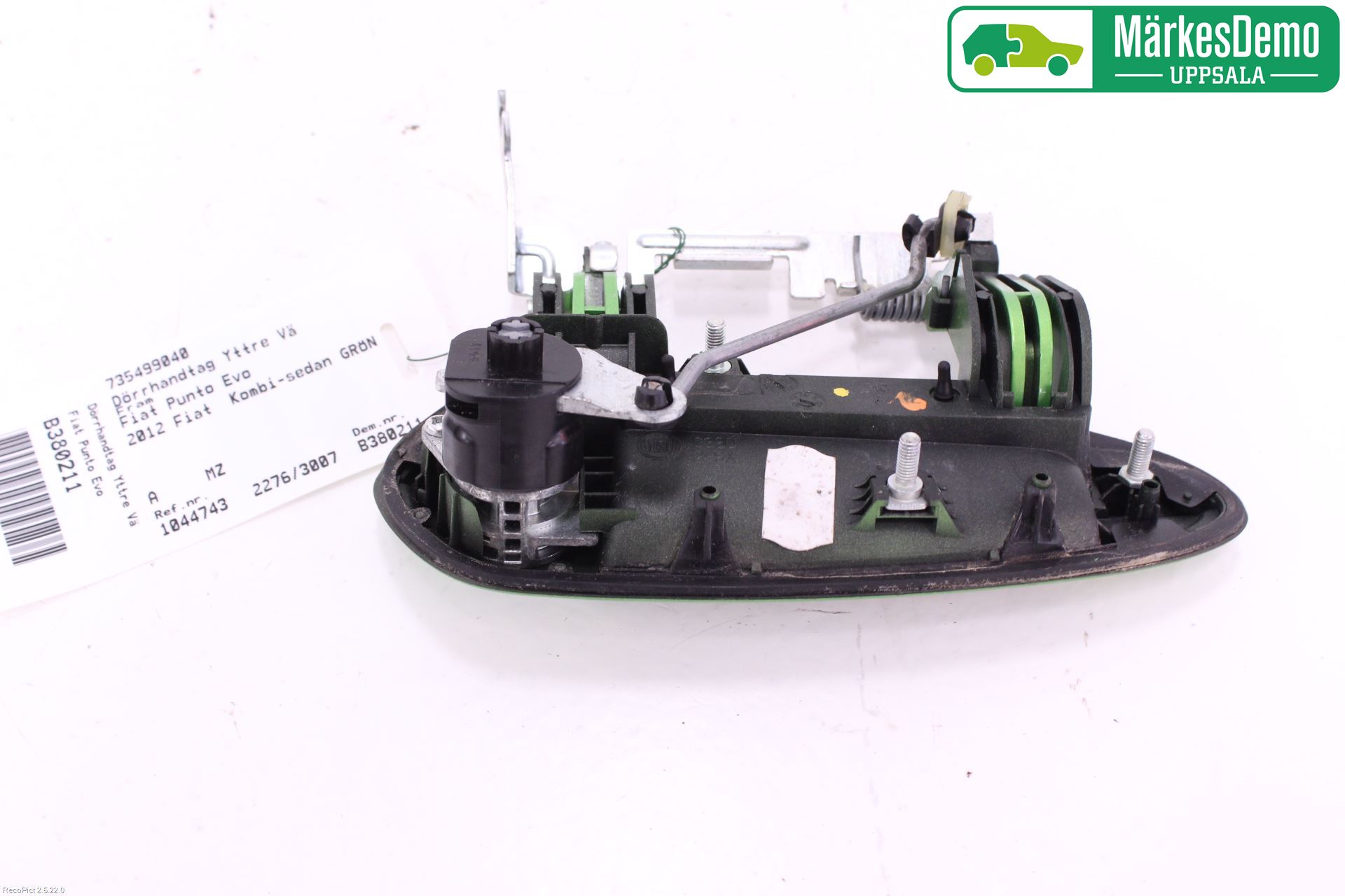 Fiat PUNTO EVO 10-12 Dørhandtak Ytre Venstre