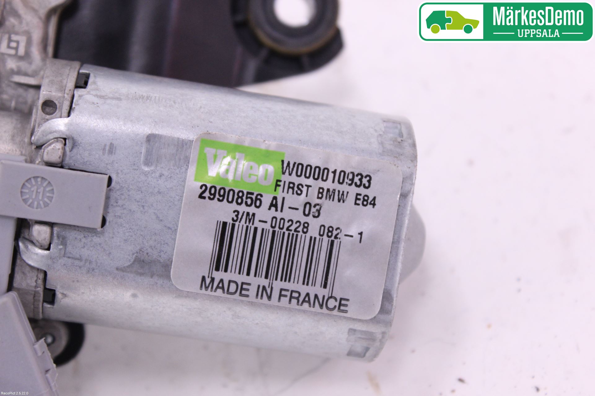 BMW X1 E84 10-15 Viskermotor Bakluke