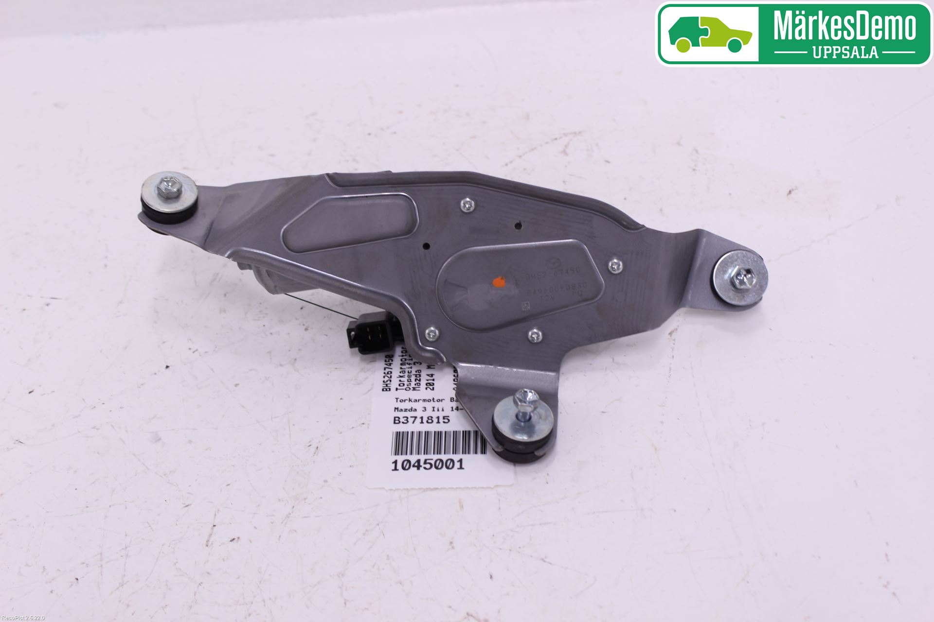 Mazda 3 III 14-19 Viskermotor Bakluke