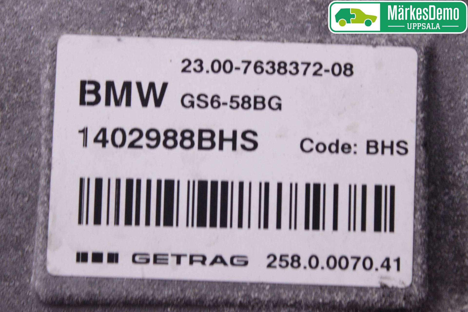 Mini ONE/COOPER 5DR F55 14-24 Gearkasse 6 Trinn