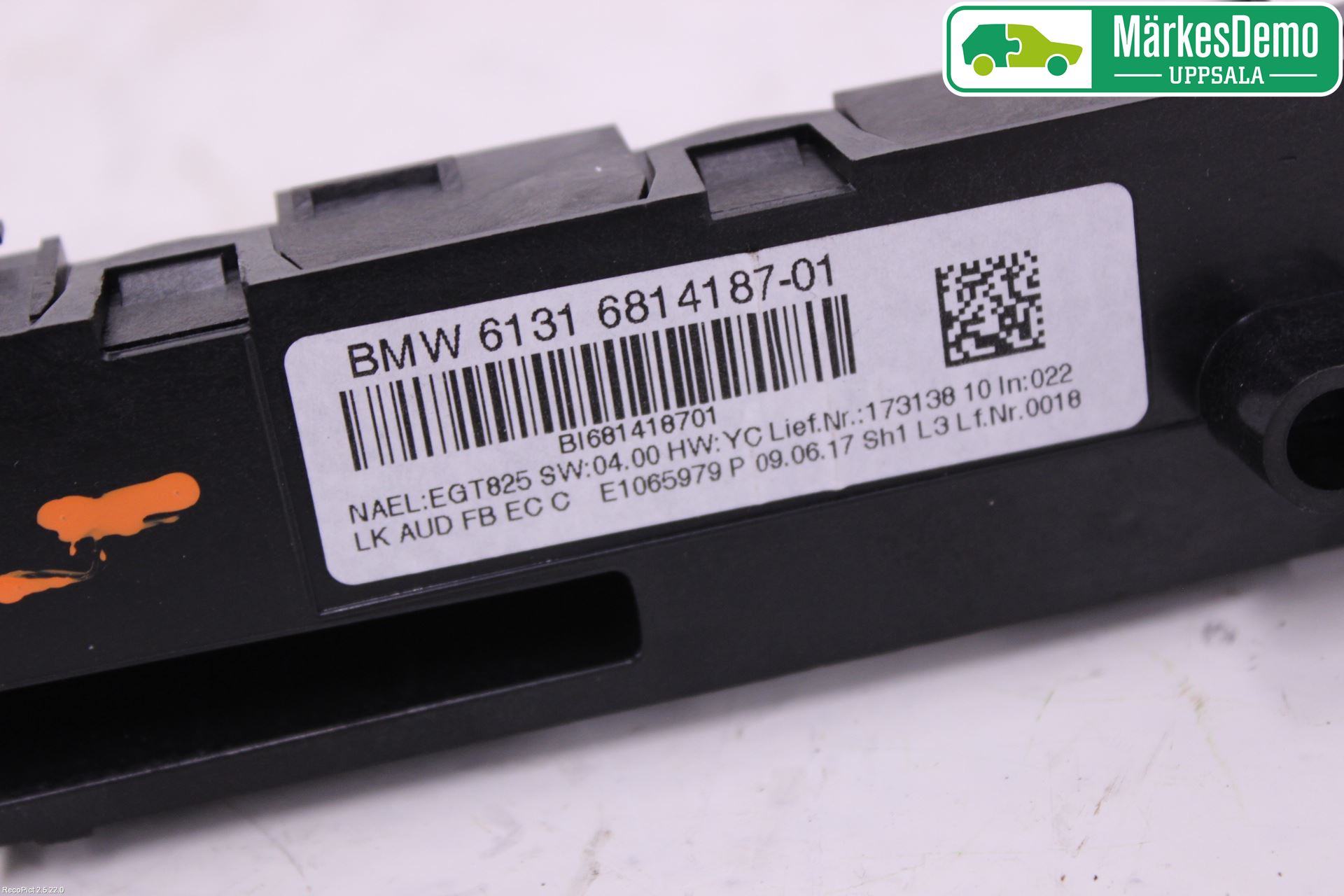 BMW 3 F30/F31/F80 12-19 Stereo Radio Med Cd