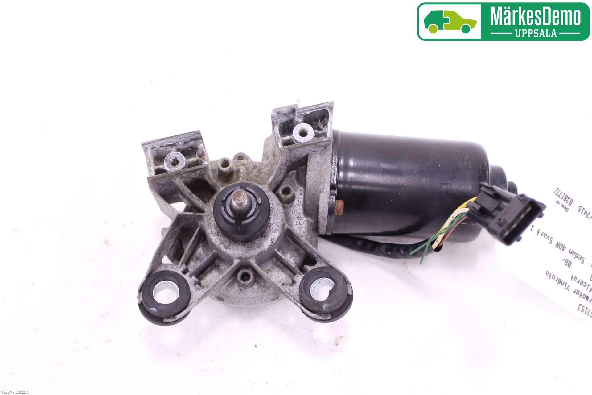 Saab 9-3 VER2/VER3 08-15 Viskermotor Frontrute