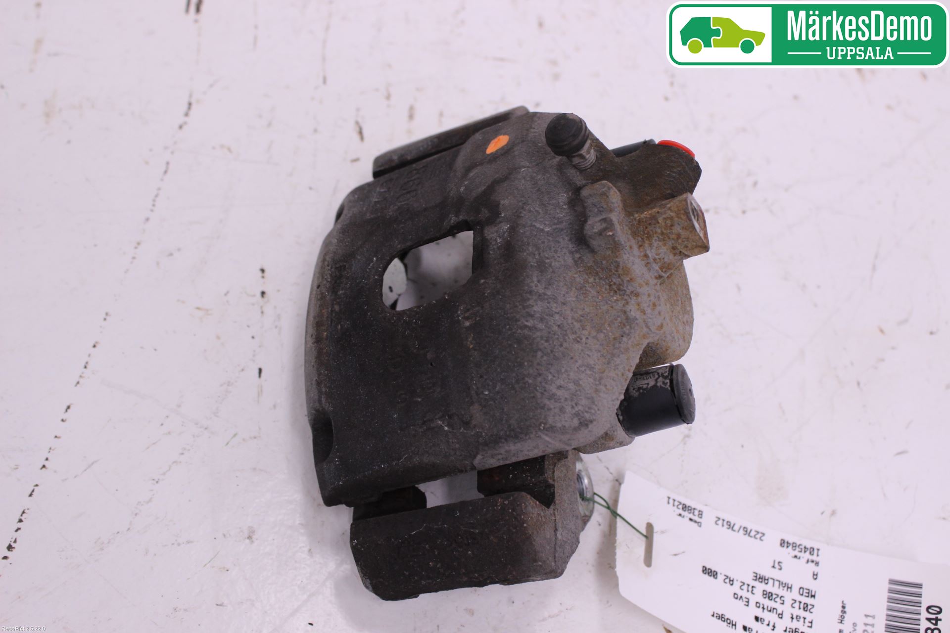 Fiat PUNTO EVO 10-12 Bremsecaliper Foran Høyre