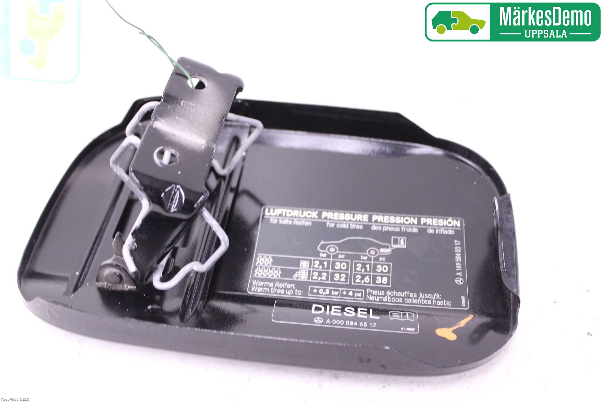 Mercedes-Benz MB A-KLASS (W169) 04-12 Drivstoff Tankluke