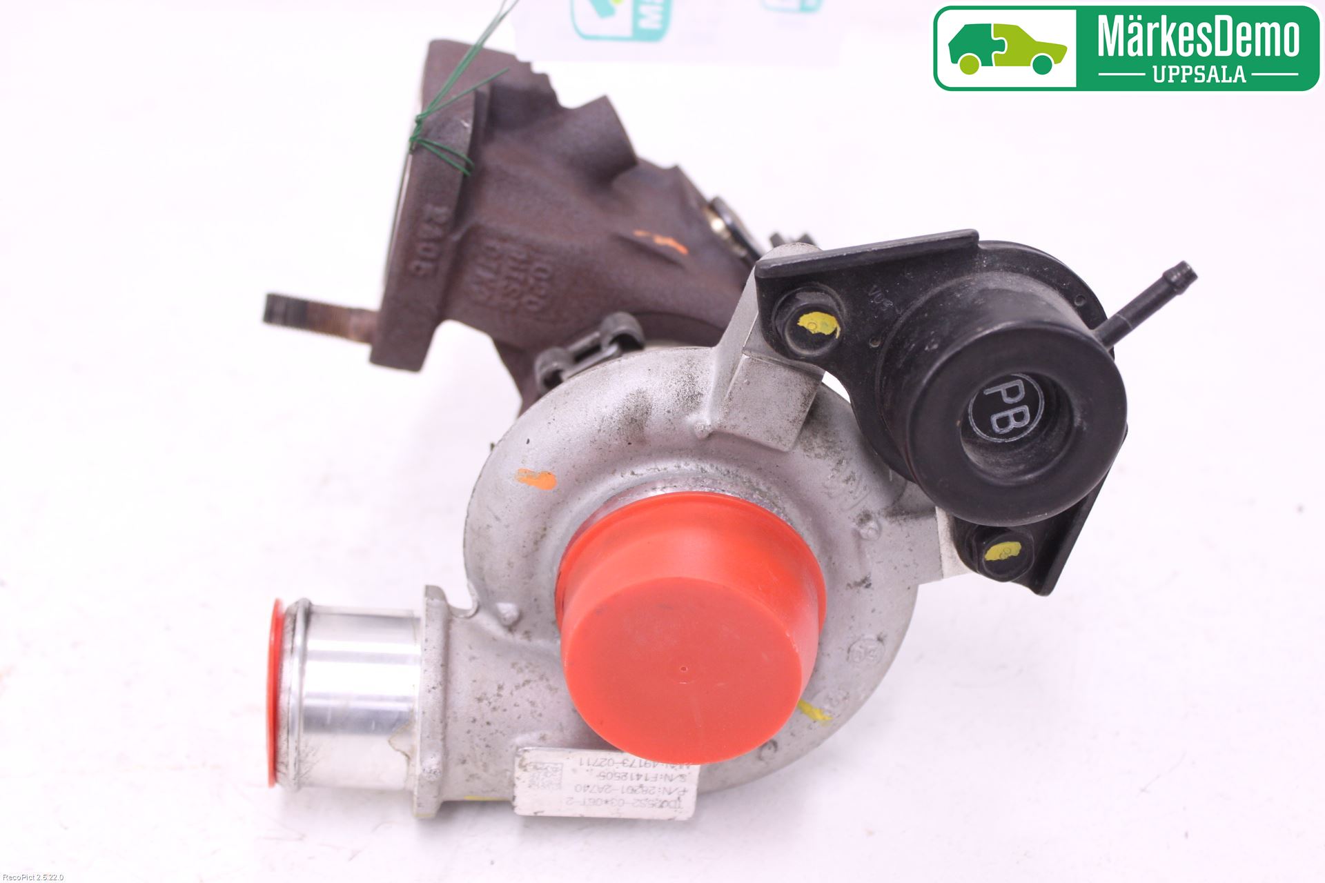 Kia VENGA 10-19 Turboaggregat
