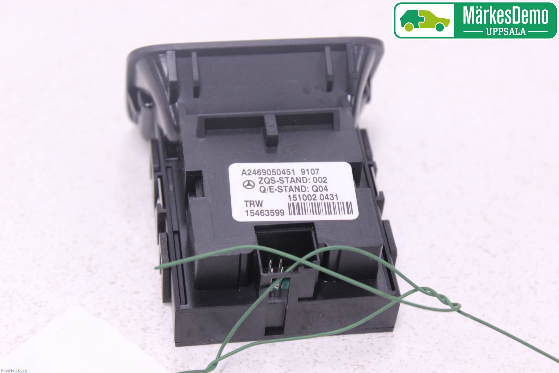 Mercedes-Benz MB B-KLASS (W246/W242) 12-19 Bryter Parkeringsbrems