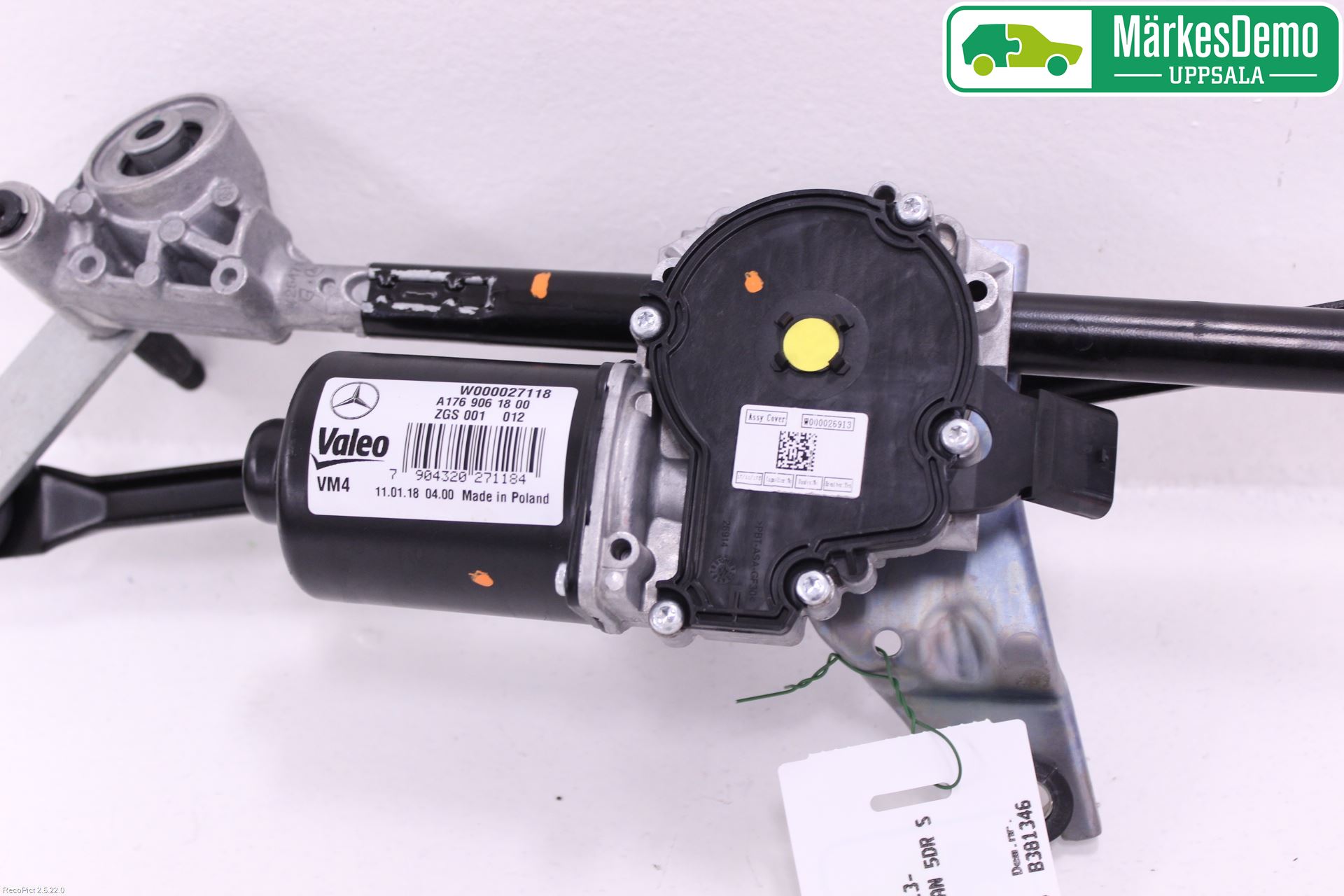 Mercedes-Benz MB A-KLASS (W176) 13-18 Viskermotor Frontrute