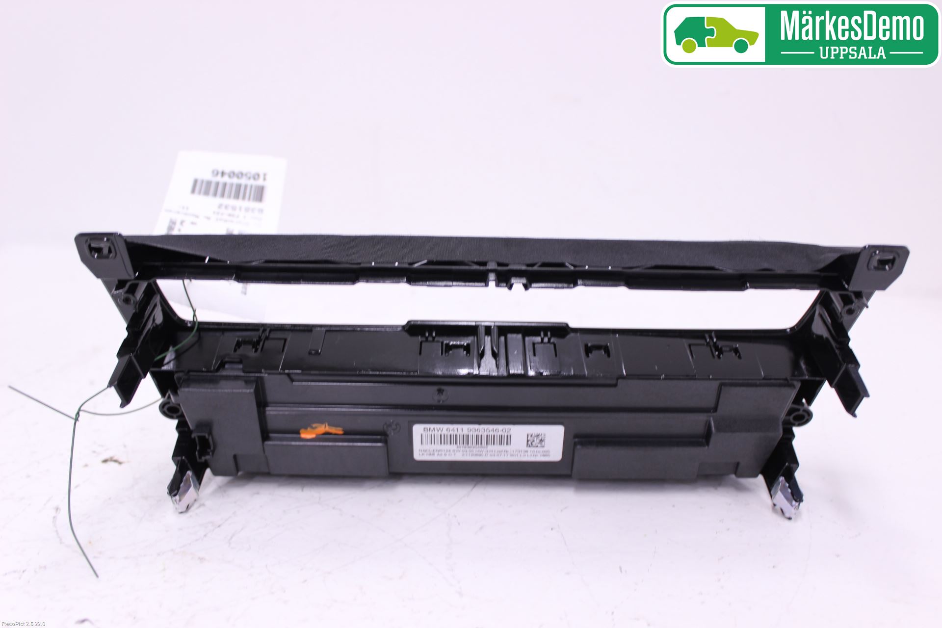 BMW 1 F20/F21 11-19 Varme Ac Betjening-Display