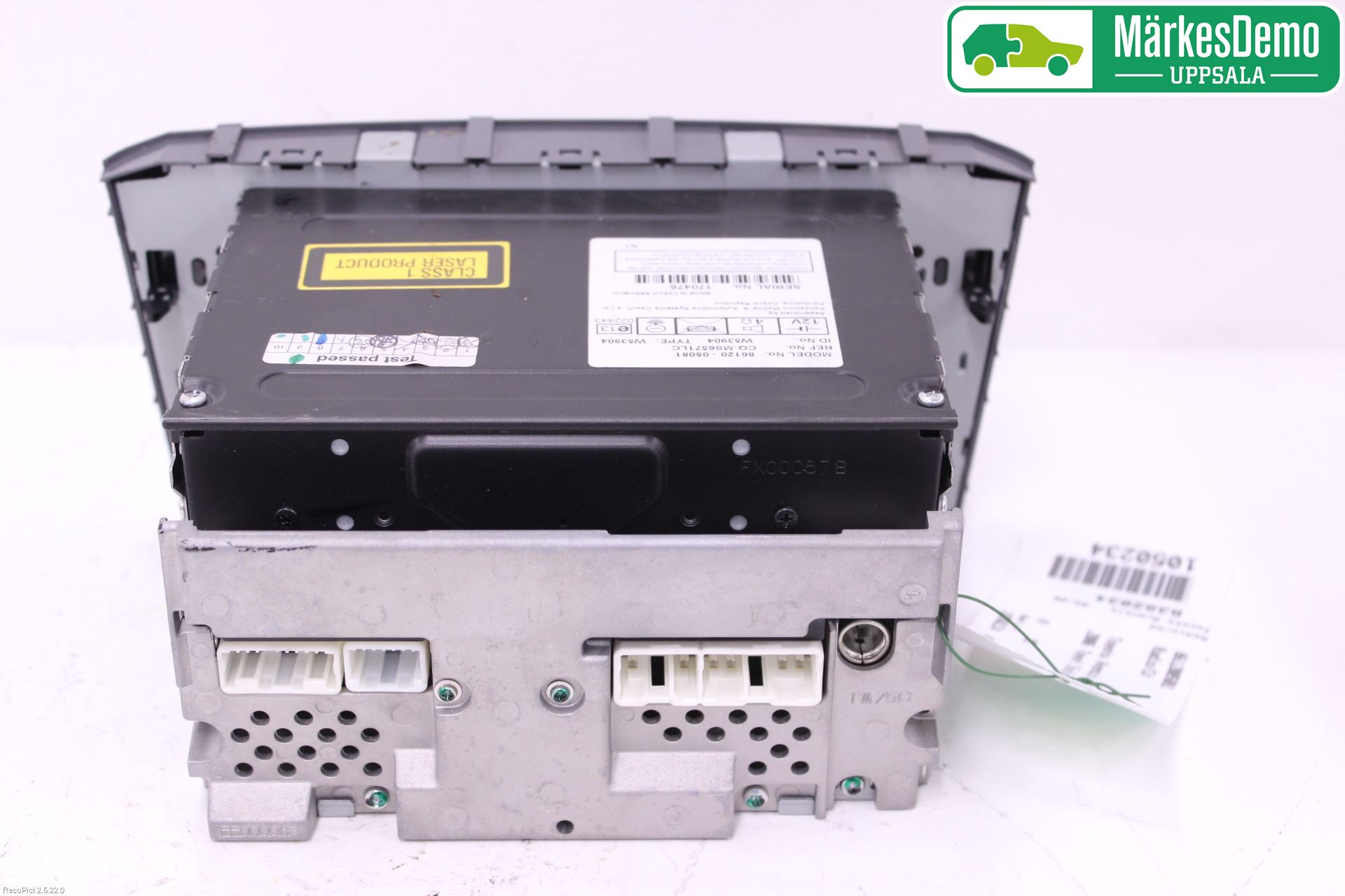 Toyota AVENSIS 03-06 Stereo Radio Med Cd