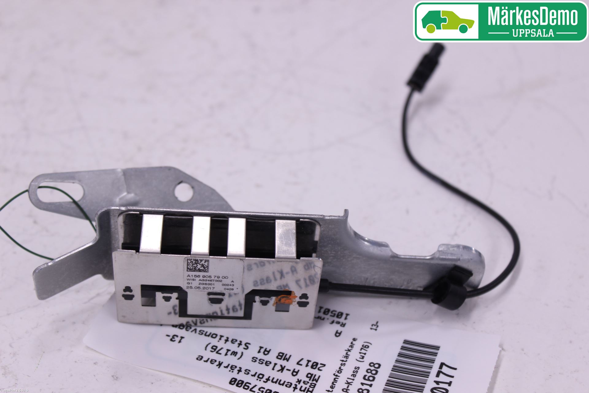 Mercedes-Benz MB A-KLASS (W176) 13-18 Stereo Antenneforsterker