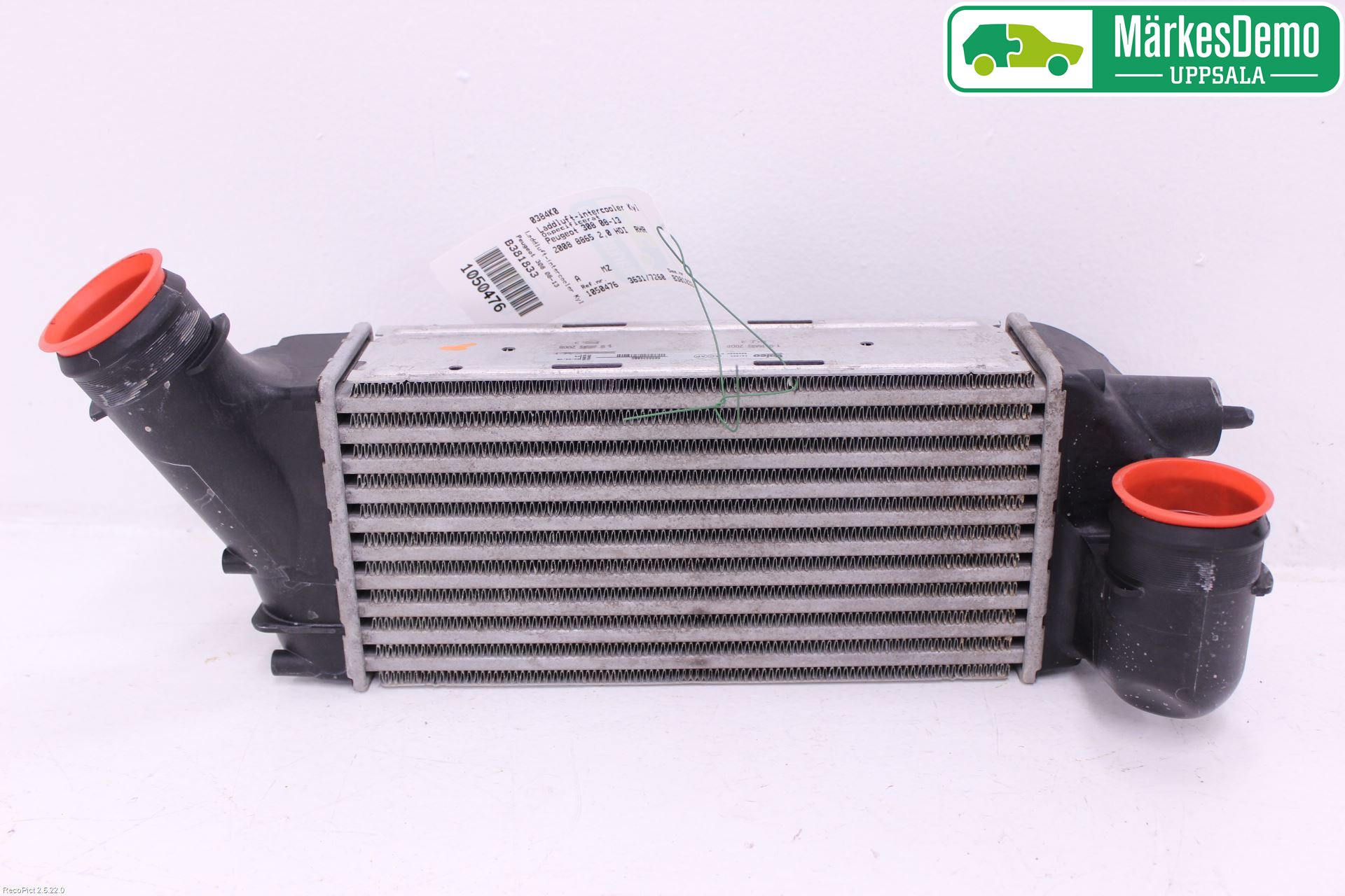 Peugeot 308 08-13 Intercooler Radiator