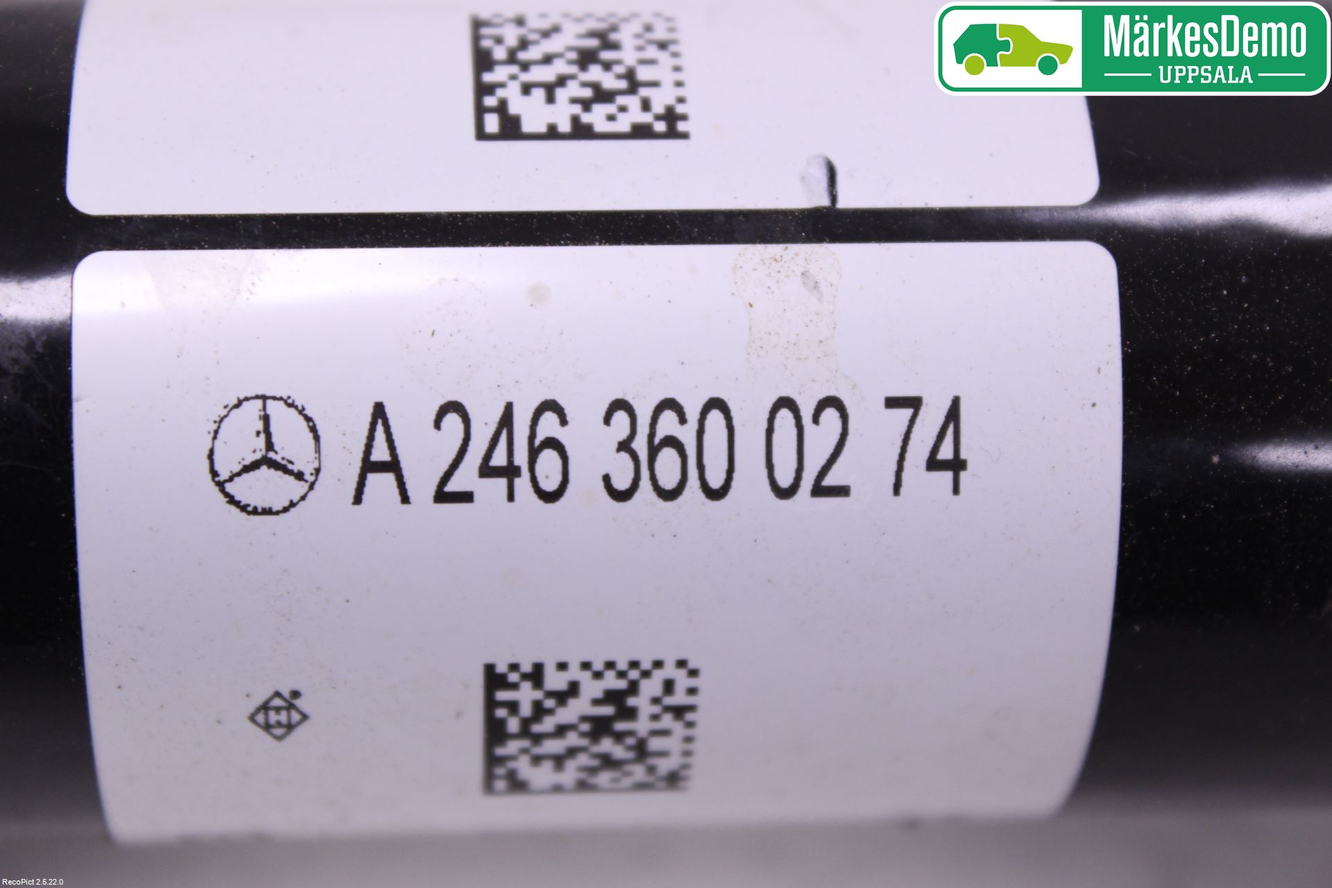 Mercedes-Benz MB CLA-KLASS (C117/X117) 13-19 Drivaksel Foran Kompl Høyre