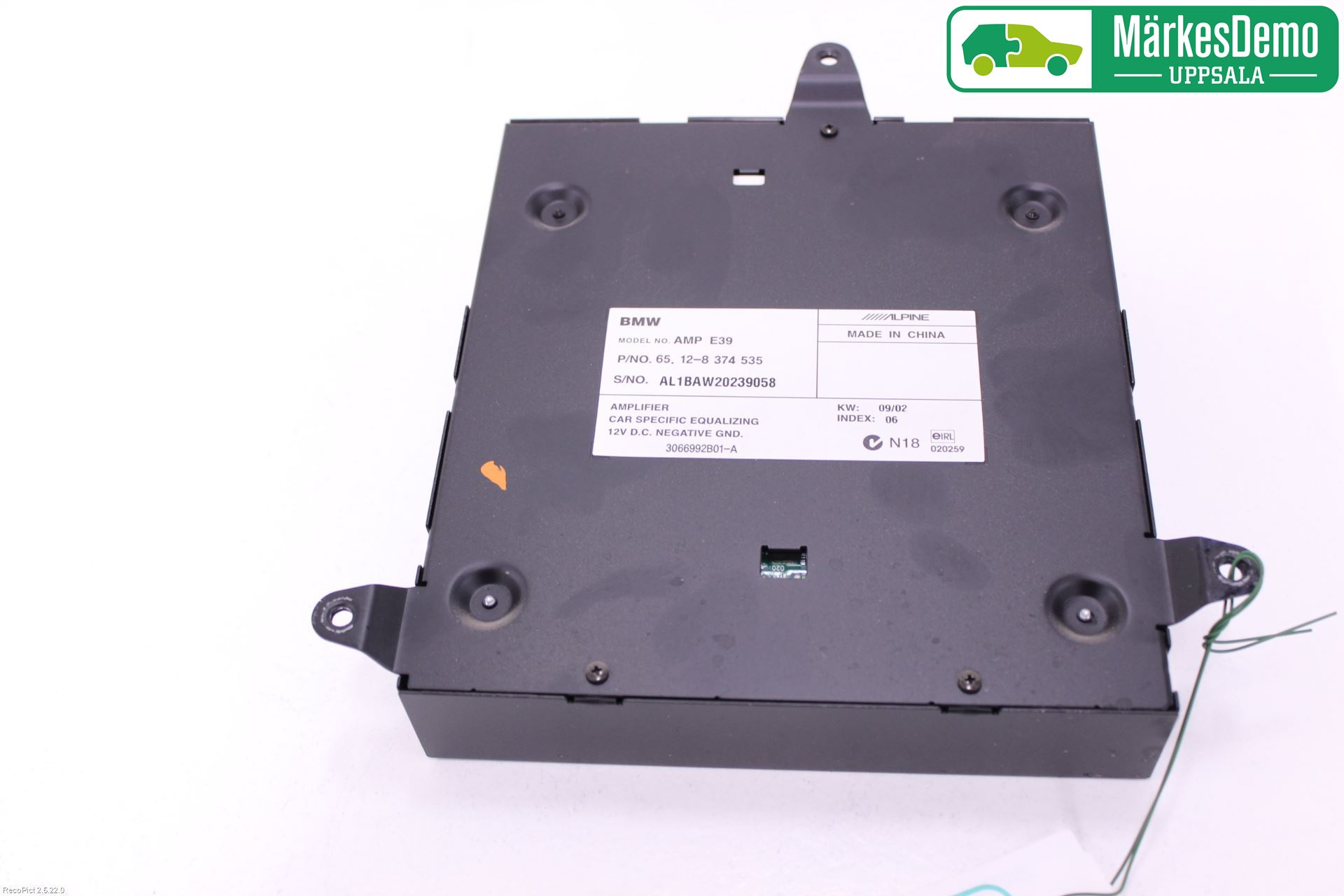 BMW 5 E39 95-04 Stereo Forsterker