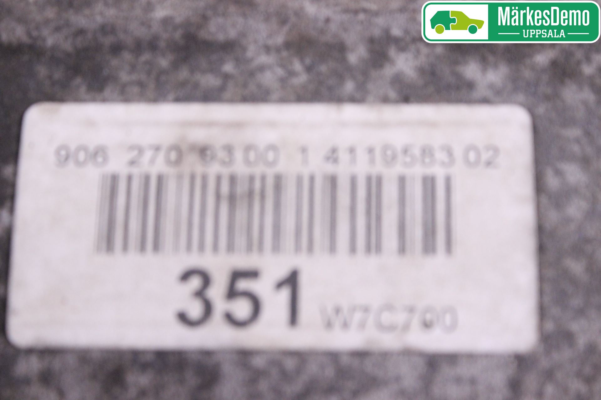 Mercedes-Benz MB SPRINTER (W906) 06-18 Gearkasse Automat