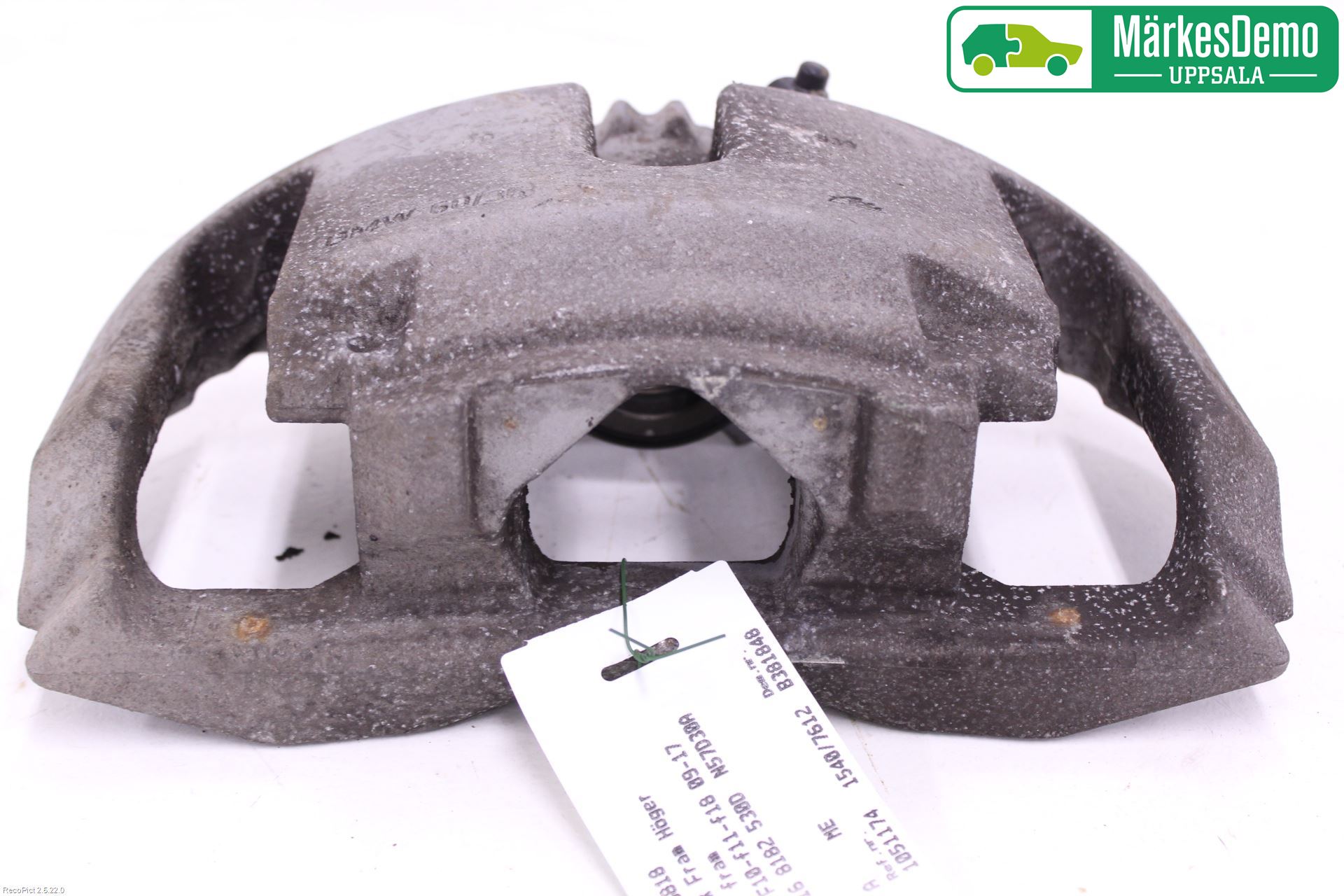 BMW 5 F10/F11/F18 09-17 Bremsecaliper Foran Høyre
