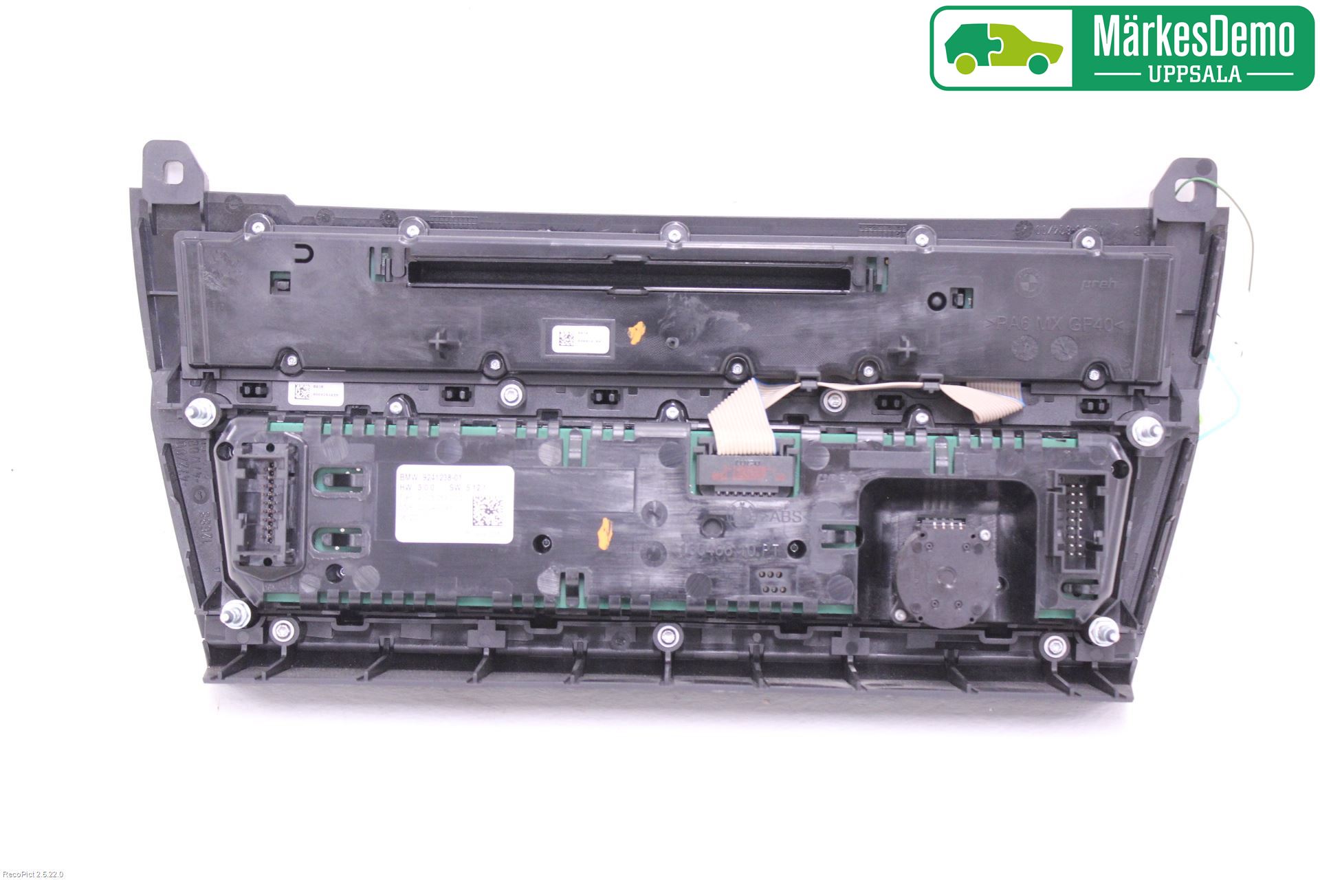 BMW 5 F10/F11/F18 09-17 Varme Ac Betjening-Display