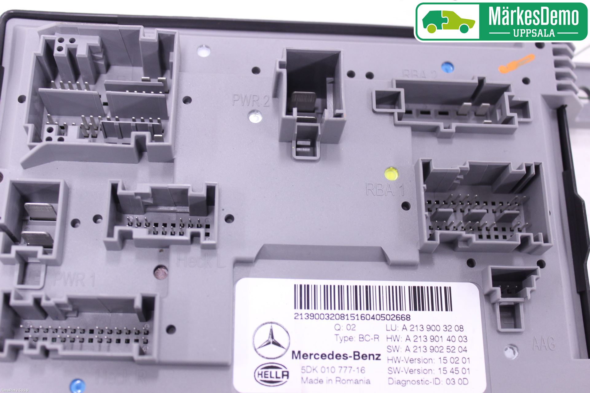 Mercedes-Benz MB E-KLASS (W213) 16-23 Styreenhet Klima