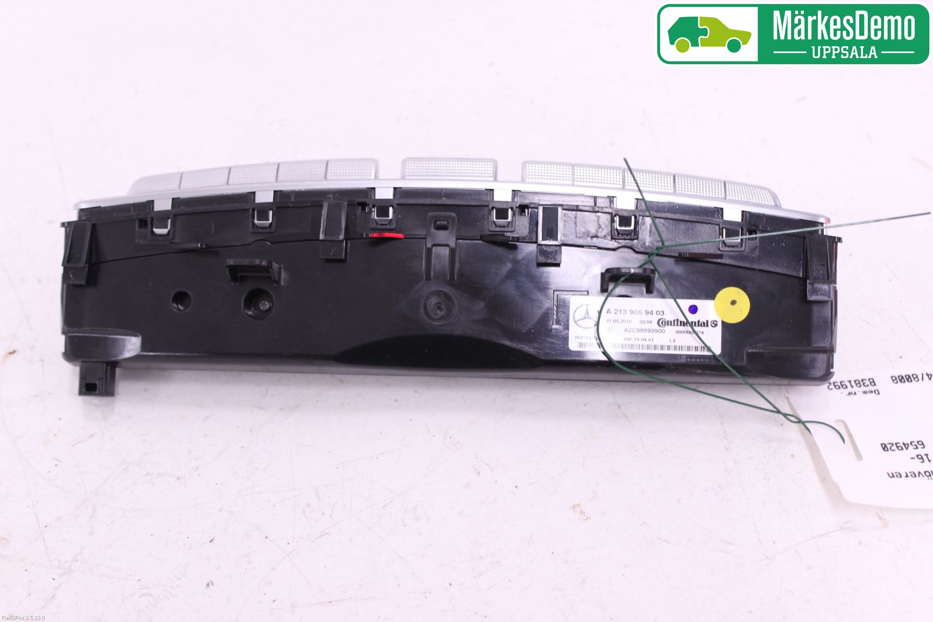 Mercedes-Benz MB E-KLASS (W213) 16-23 Varme Ac Betjening-Display